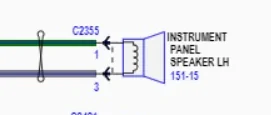 Ford Bronco Positive Negitive speaker help 1652205091011