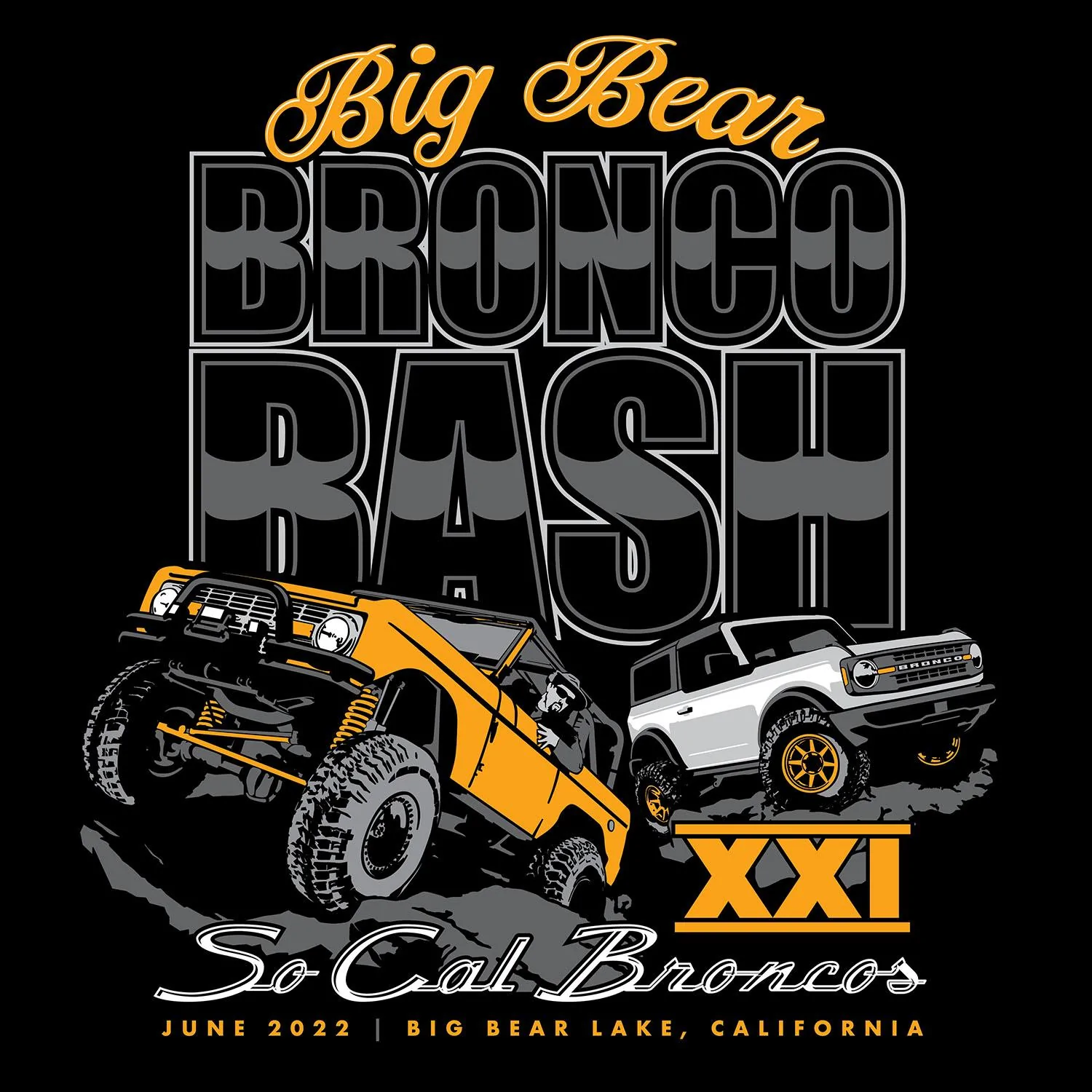 Ford Bronco Big Bear Bronco Bash XXI - Event Info, T-shirts, etc. BBBBXXI-T-Shirt-BACK-1500sq