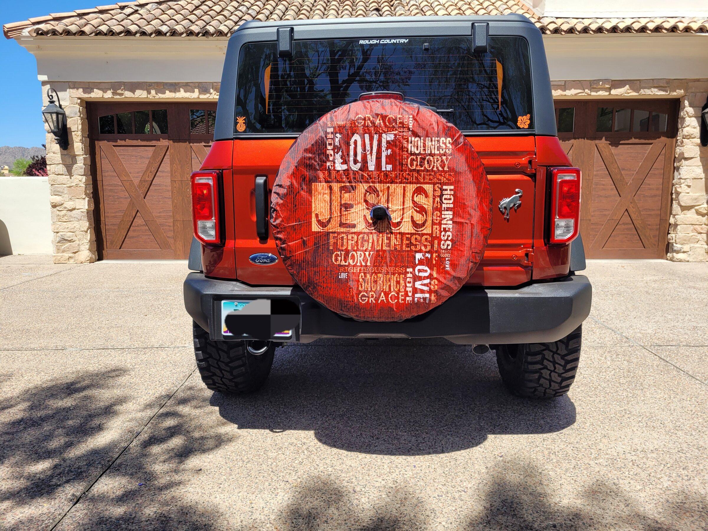 Ford Bronco Hot Pepper Red Base Bronco Budget Build 20220510_110755