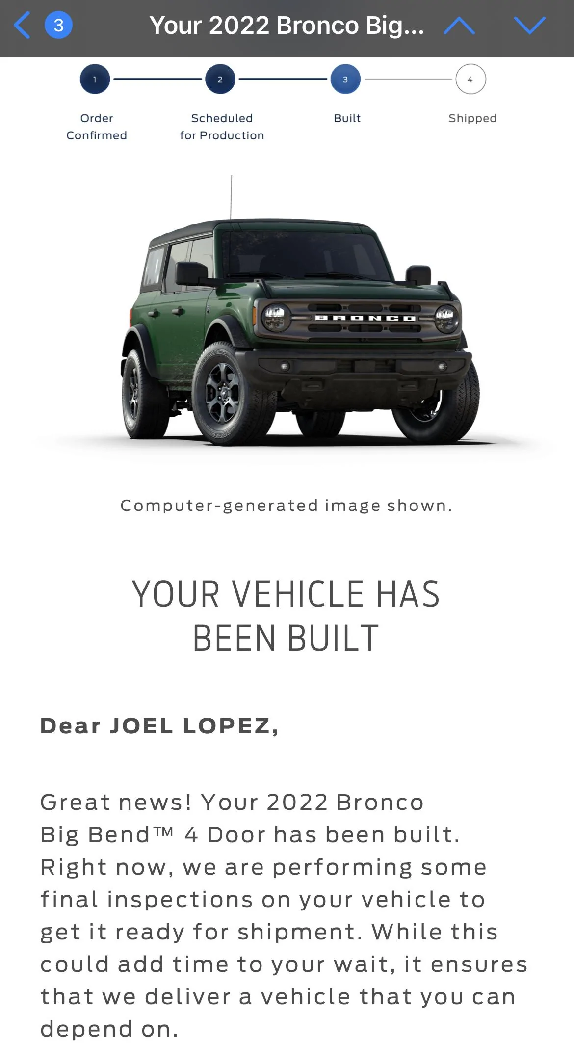 Ford Bronco 5/9 Build Week group. (ManSquatch Week) BCB50BA5-576E-401B-BC04-7A8C9350C4E7
