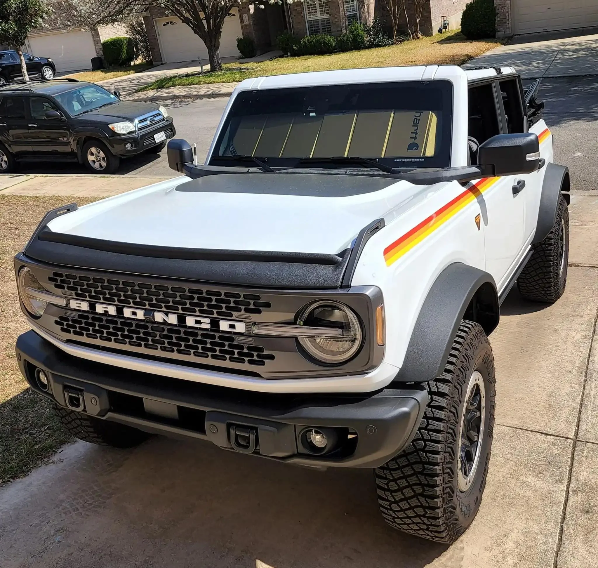 Ford Bronco Covercraft Sun Visor Pretty Much RAD! CC1