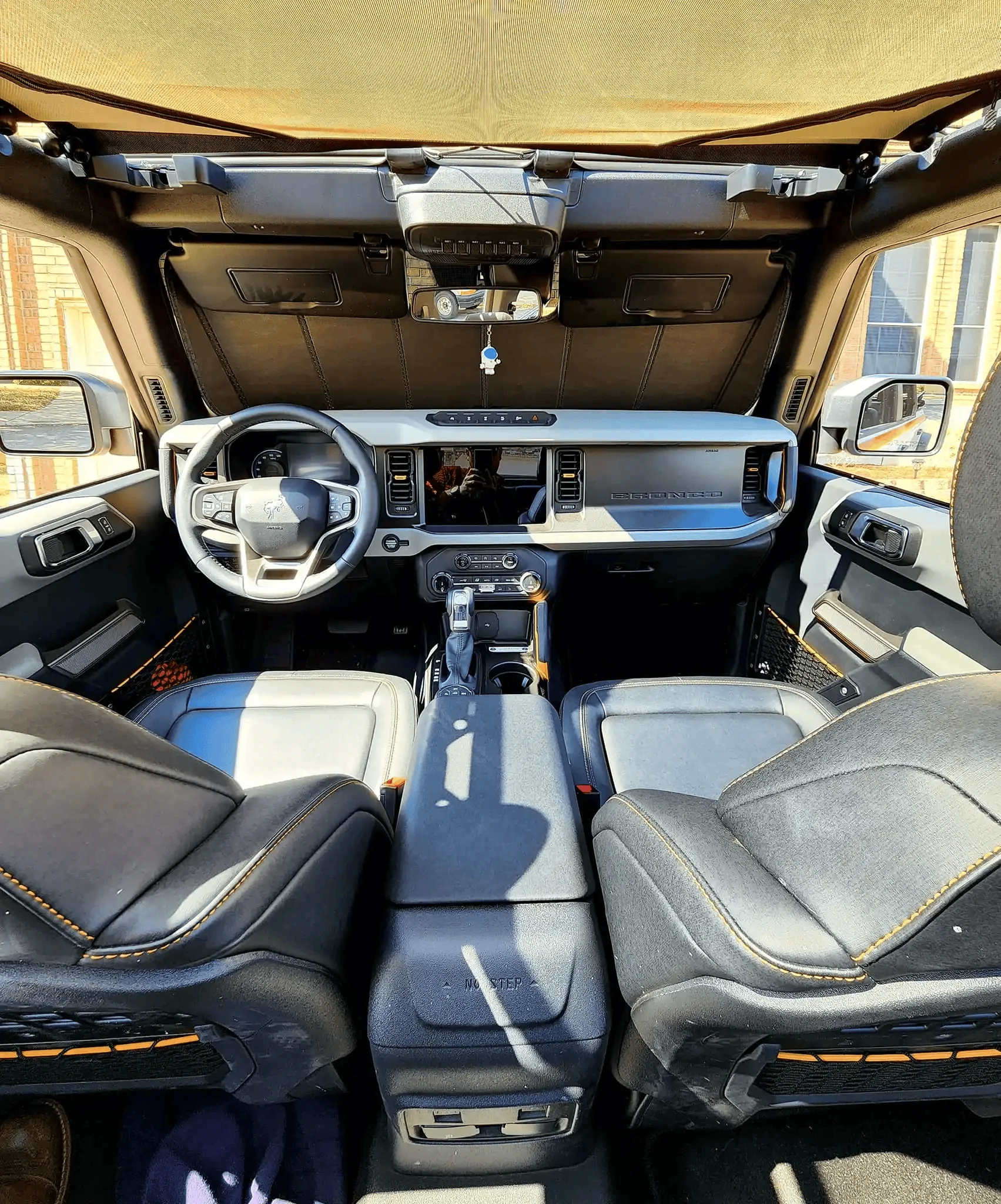 Ford Bronco Covercraft Sun Visor Pretty Much RAD! CC2