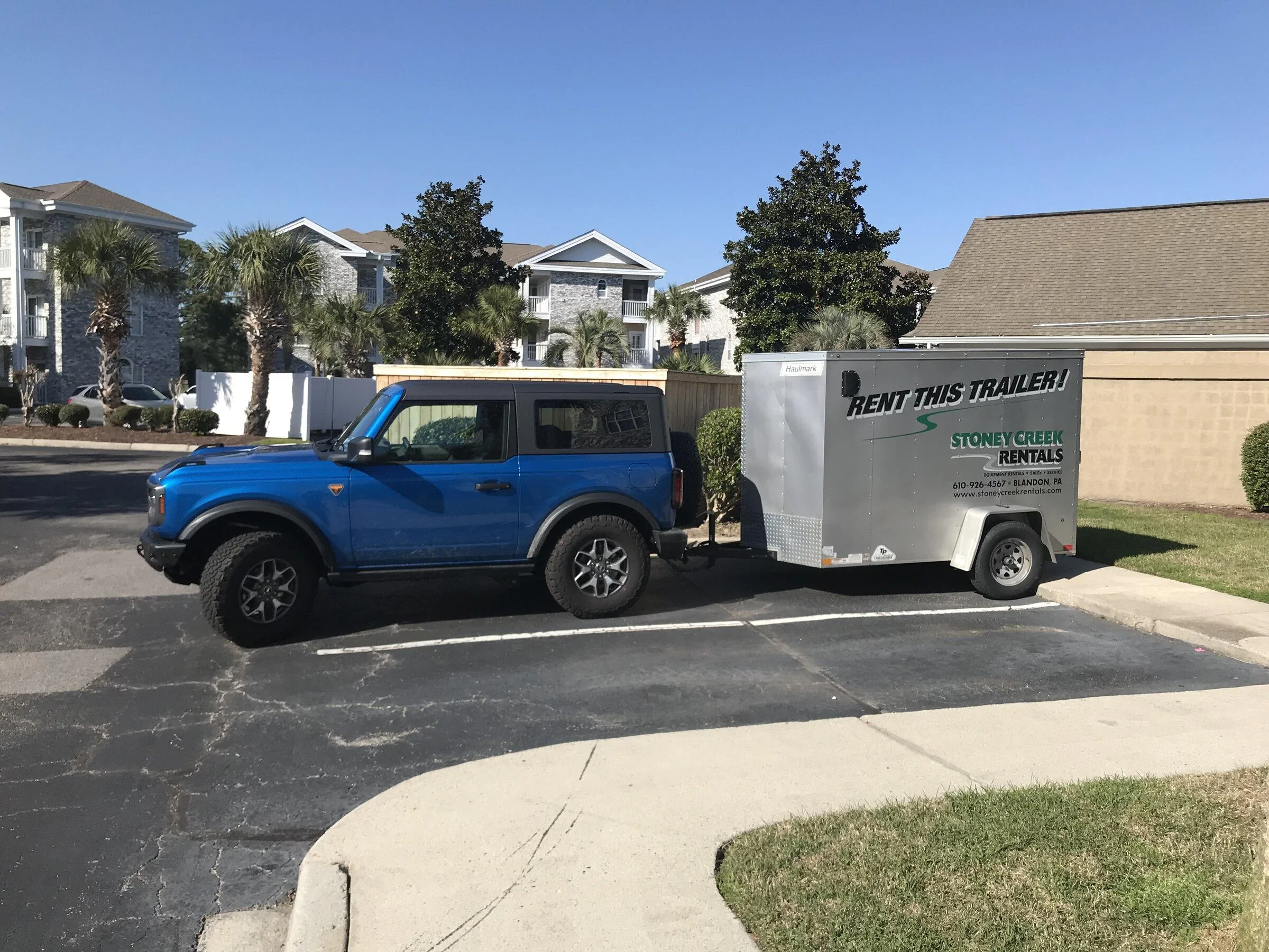 Ford Bronco Broncos Pulling Trailers Pics - Add Yours IMG_3902