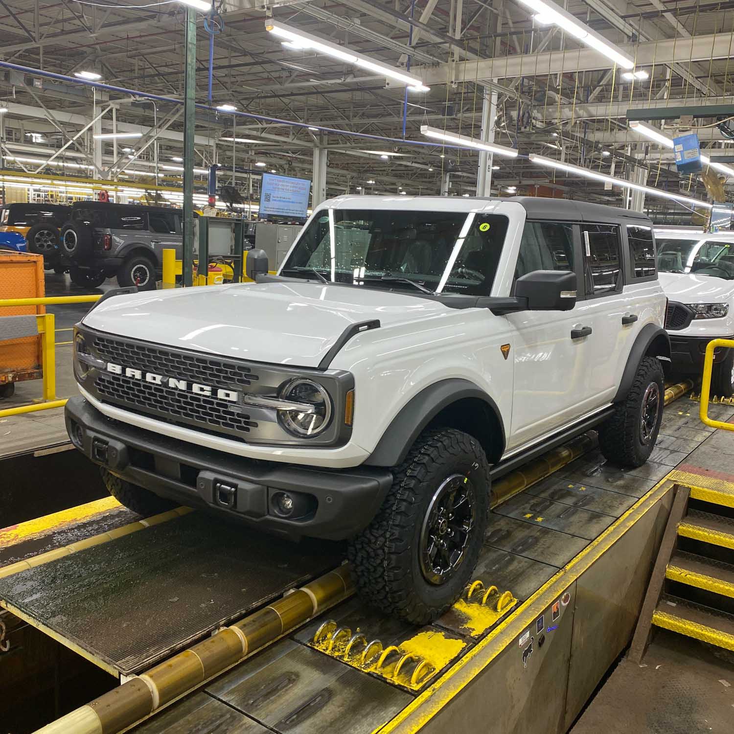 Ford Bronco 5/2/22 Build Week Group BRONCO