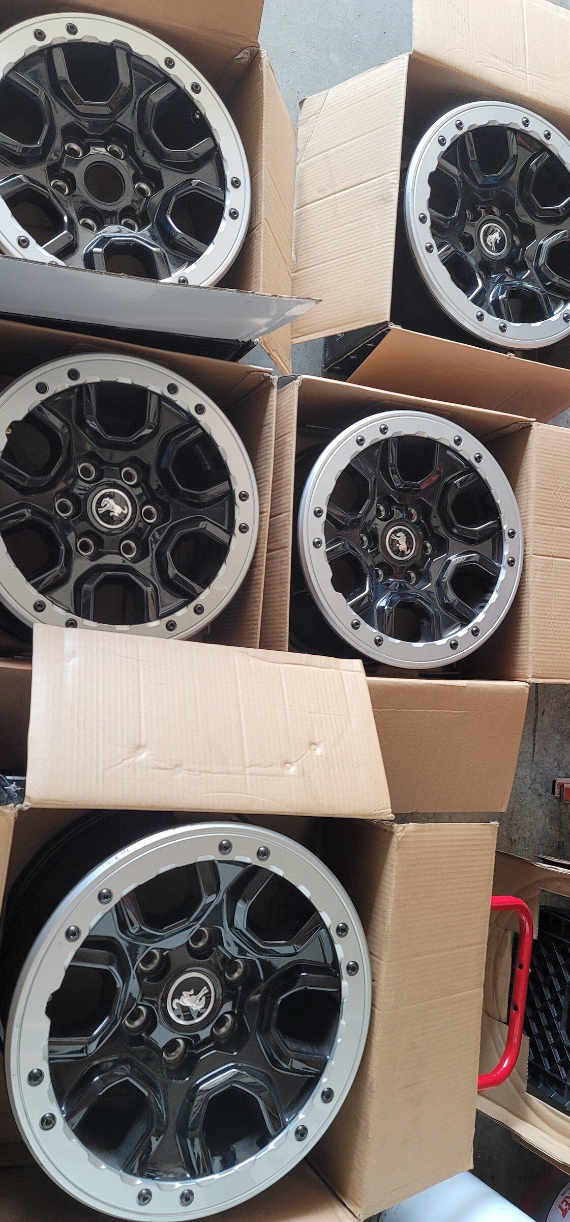 Ford Bronco Badlands Sasquatch Wheels for Sale 20220511_124748