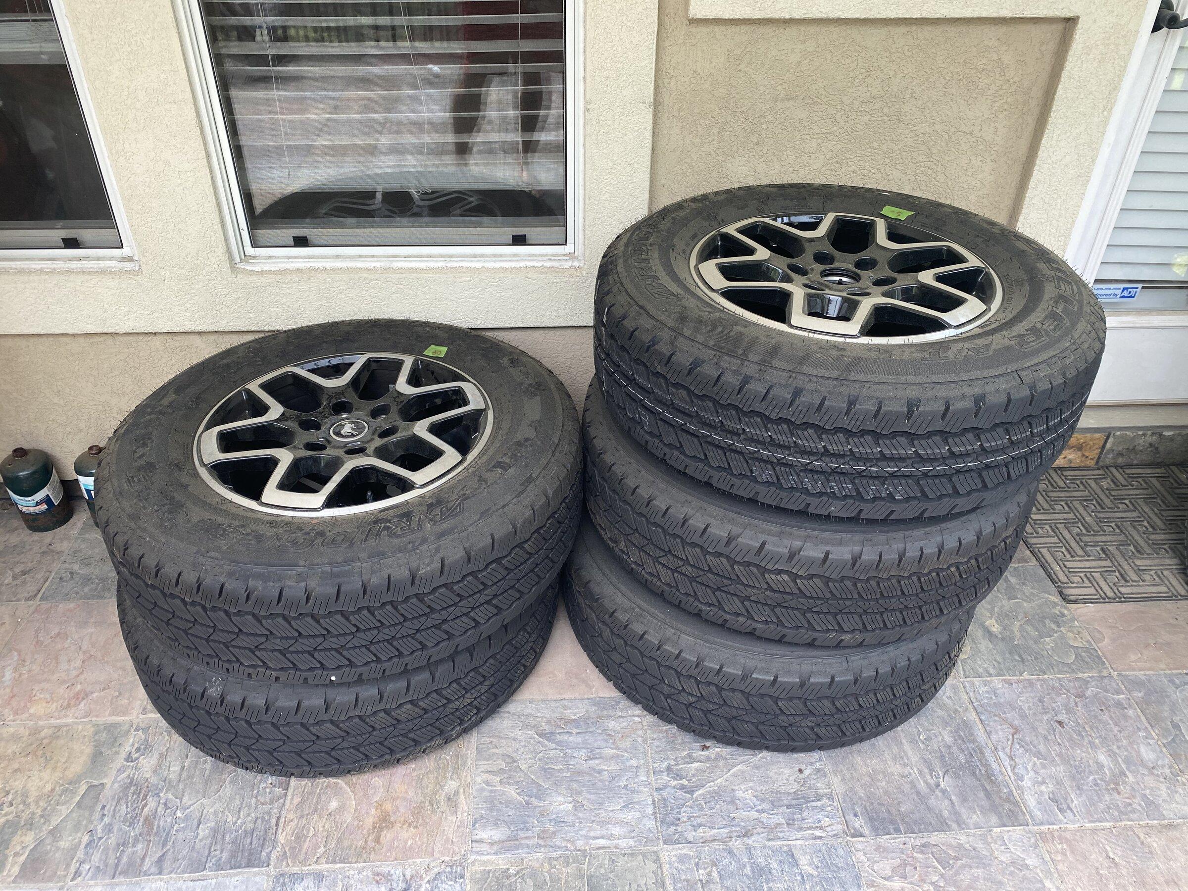 Ford Bronco OBX wheels, tires, TMPS 62645EF6-02CD-427B-9CC2-461C6421B527