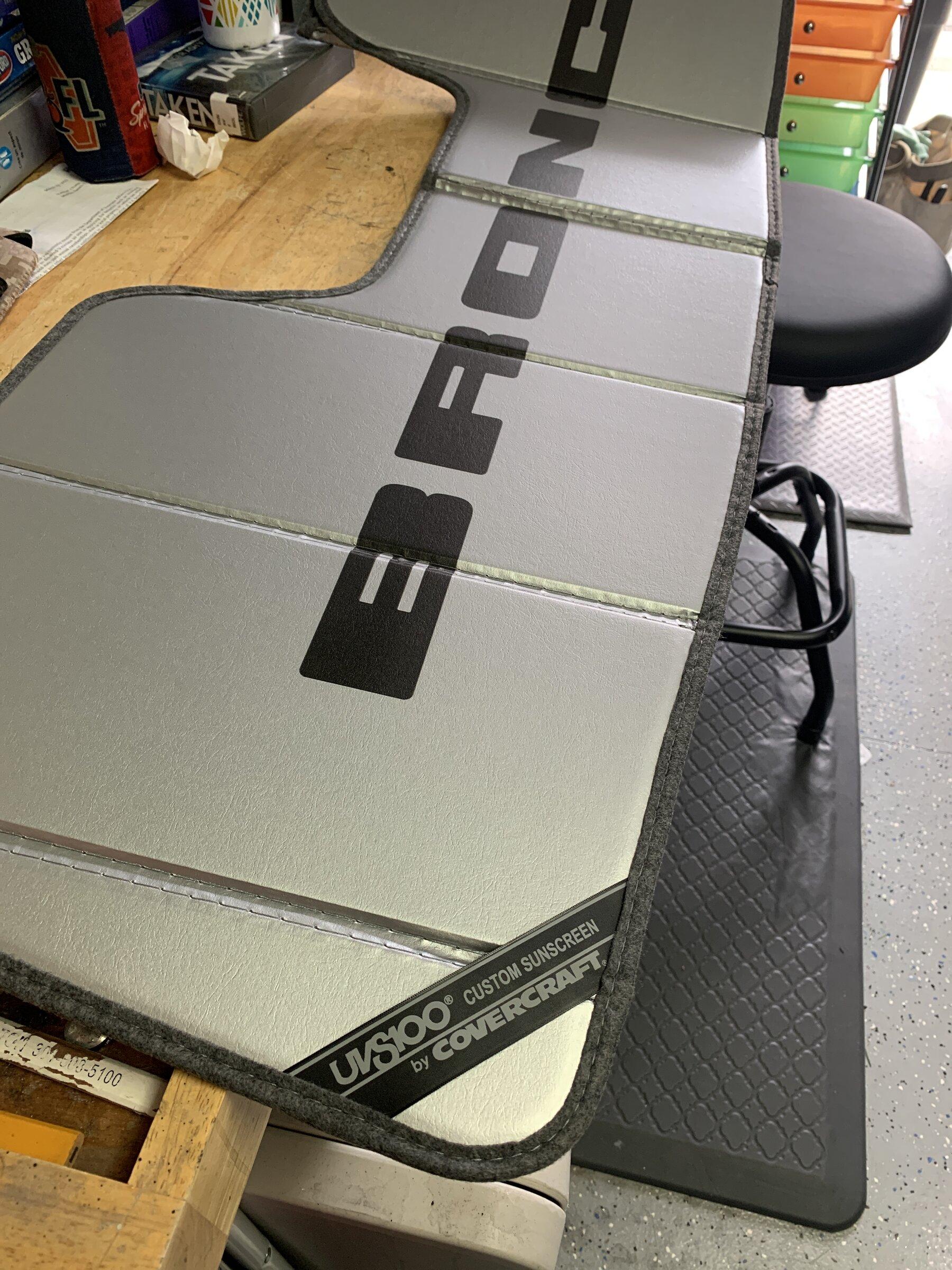 Ford Bronco Covercraft Sun Visor Pretty Much RAD! image
