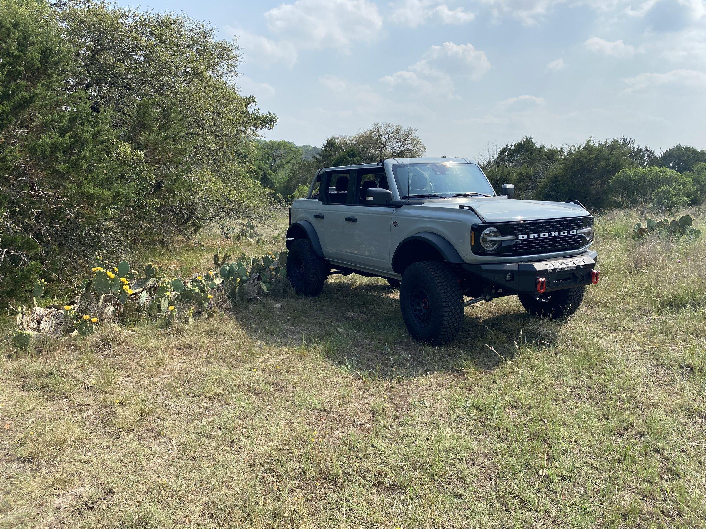 Ford Bronco Getting groceries and getting dirty!! 3” Zone lift, 17" Black Rhinos 48A400C8-C42E-46CC-86DE-88A067062345
