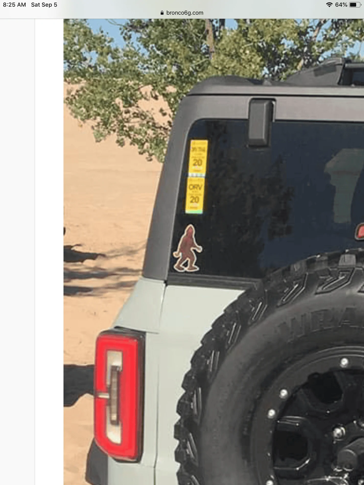Ford Bronco More Broncos testing at Silver Lake Sand Dunes B2CED35D-3AA7-4560-BE45-791E910FCCFF