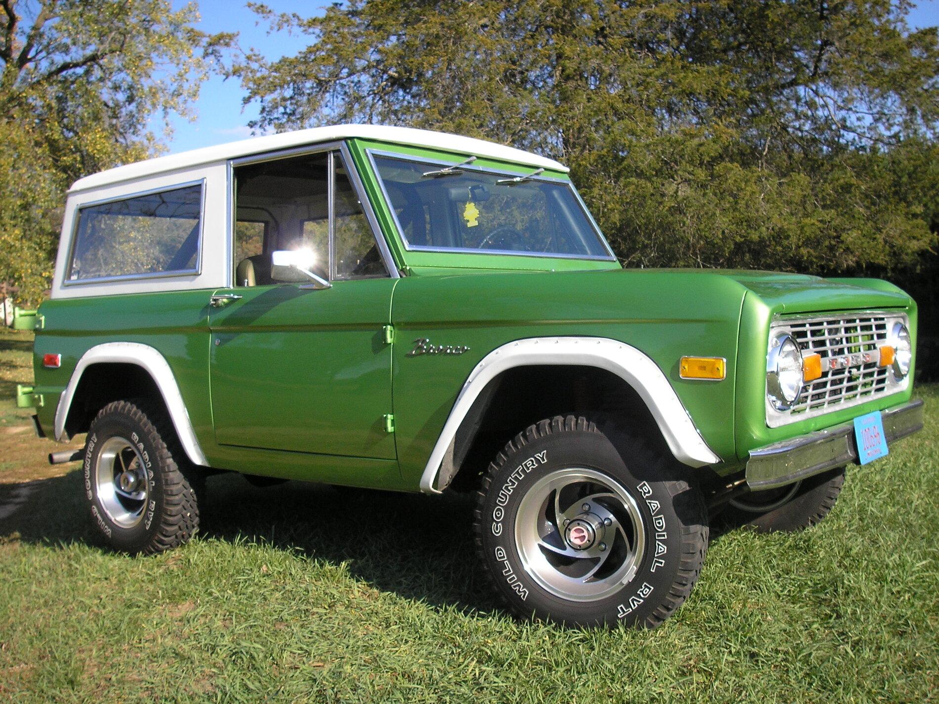 Ford Bronco Photoshop Request - Mamba Green 76_bronco