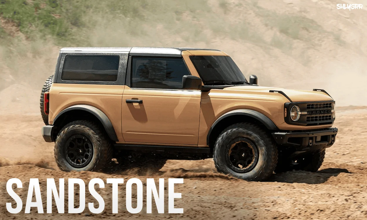 Ford Bronco Sandstone Color Thread Bronco2 Sandston