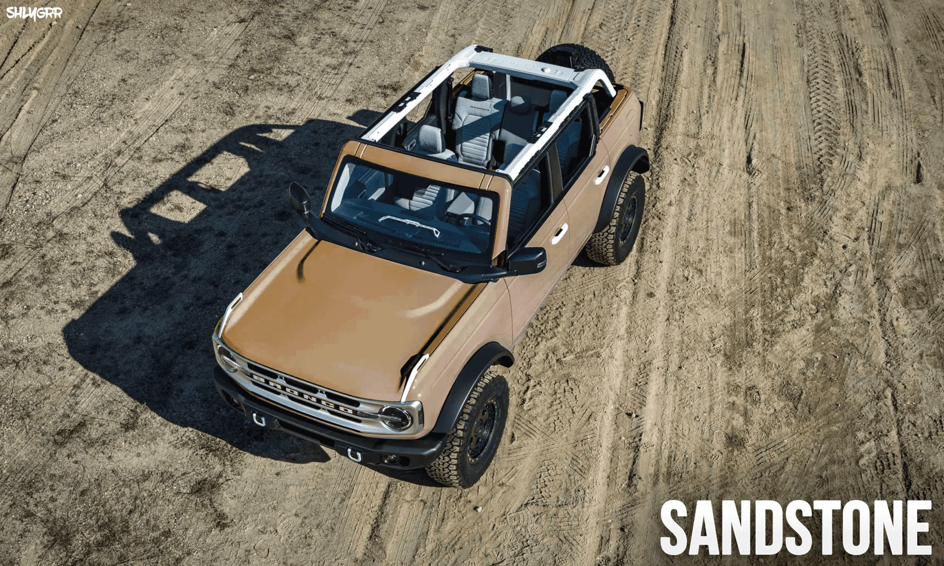 Ford Bronco Sandstone Color Thread Bronco4 Sandston