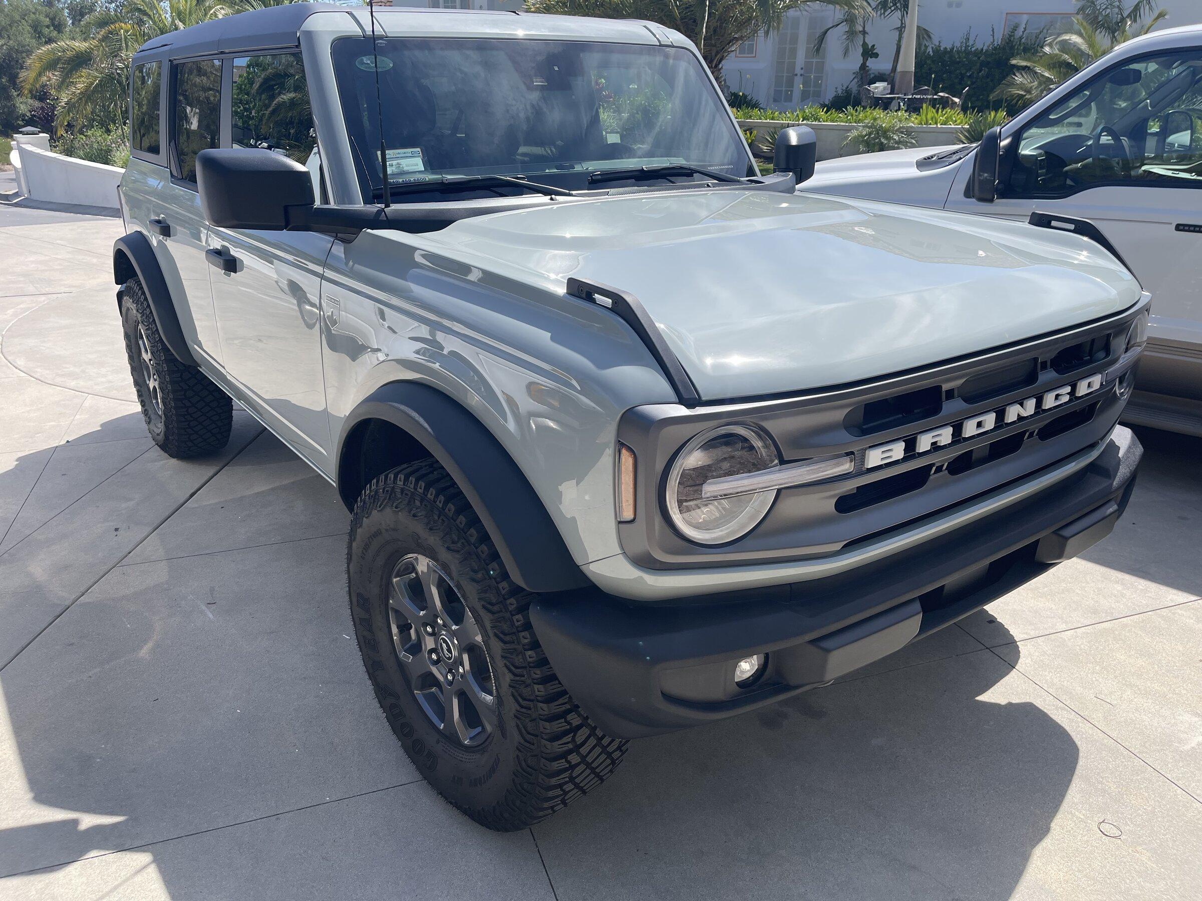 Ford Bronco Sasquatch Guidance Needed for Build 593274B1-701D-42DA-B690-4B921869A950