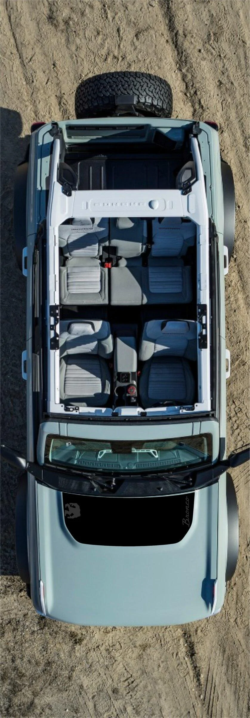 Ford Bronco Vinyl Hood Graphics - DESPERATELY SEARCHING bronco hood2
