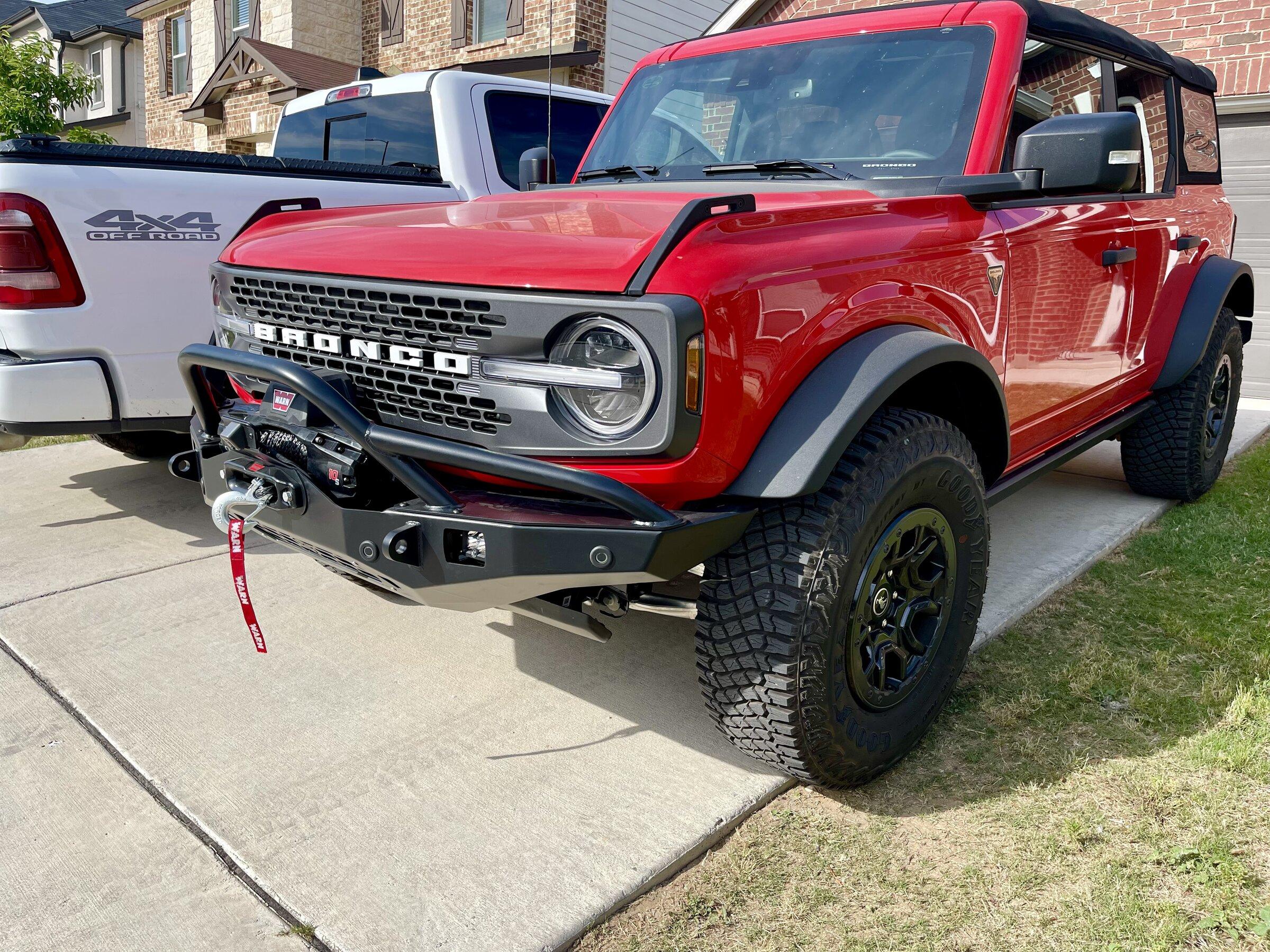 Ford Bronco LSM7581 Race Red Bronco Build A740B6FC-6F40-494E-8D7A-8B71A15E7F69