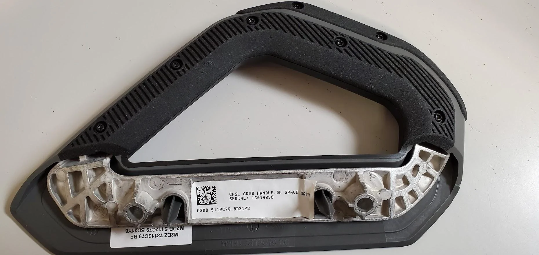 Ford Bronco Gray Center Console handle - never installed $70.00 shipped 20220513_172803