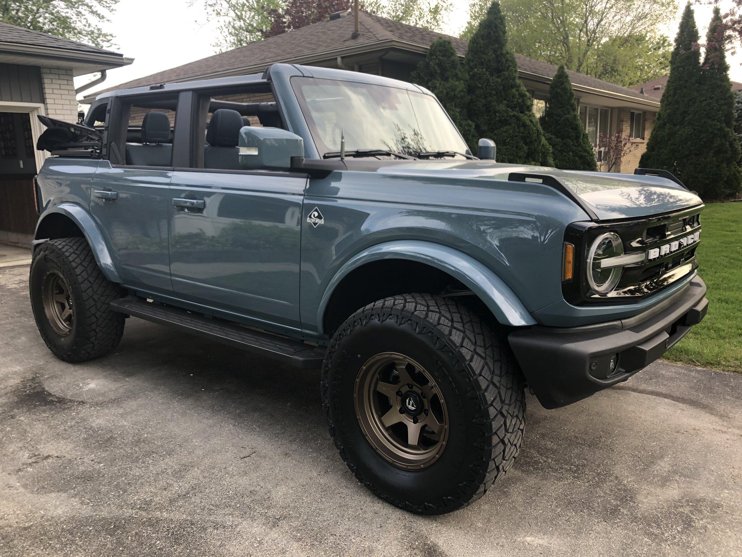 Ford Bronco Show us your installed wheel / tire upgrades here! (Pics) IMG_2574