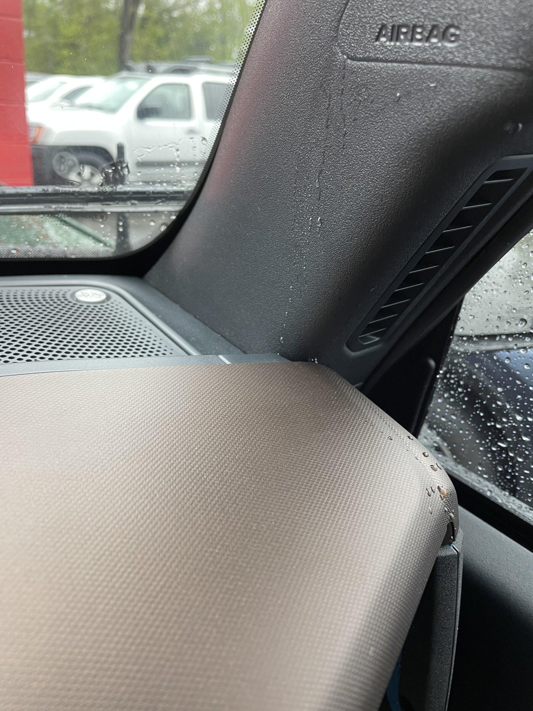 Ford Bronco MIC 2.0 leaking into A pillar trim 3469C78C-B9BA-44D8-955D-12B8335CF599