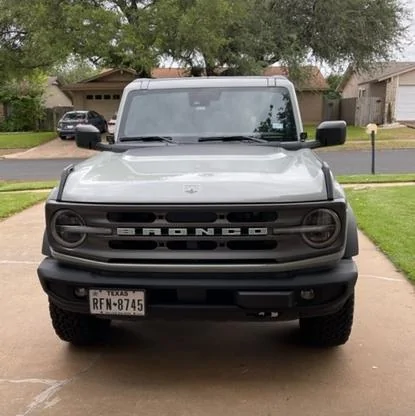 Ford Bronco Ford Accessories adds Grill Letters Emblems by TufSkinz (Various Colors) BroncoLetters