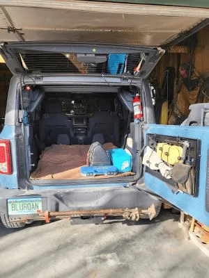 Ford Bronco Storage in new 4 door Bronco disappointing 1652544240172
