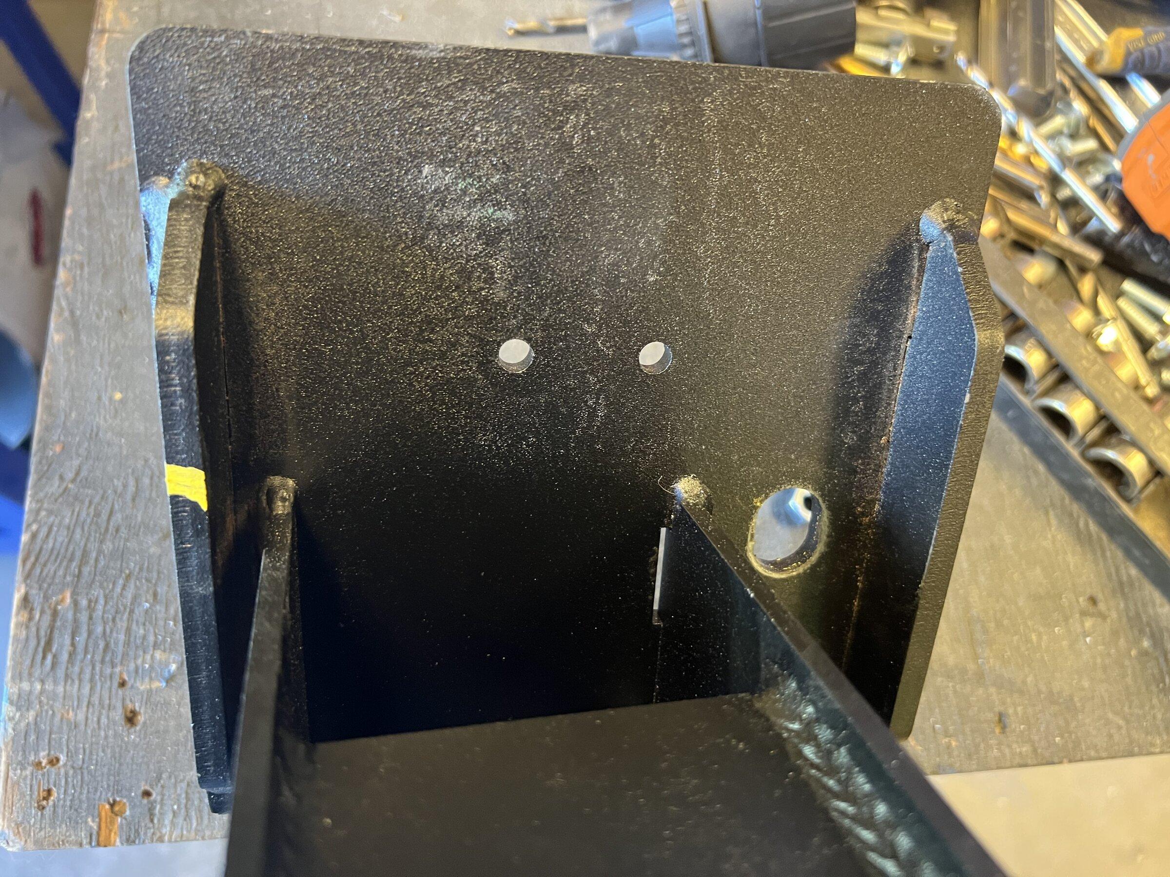 Ford Bronco Finally Frame Mounted Sliders from LOD OFFROAD!!! Driver Front Bracket2
