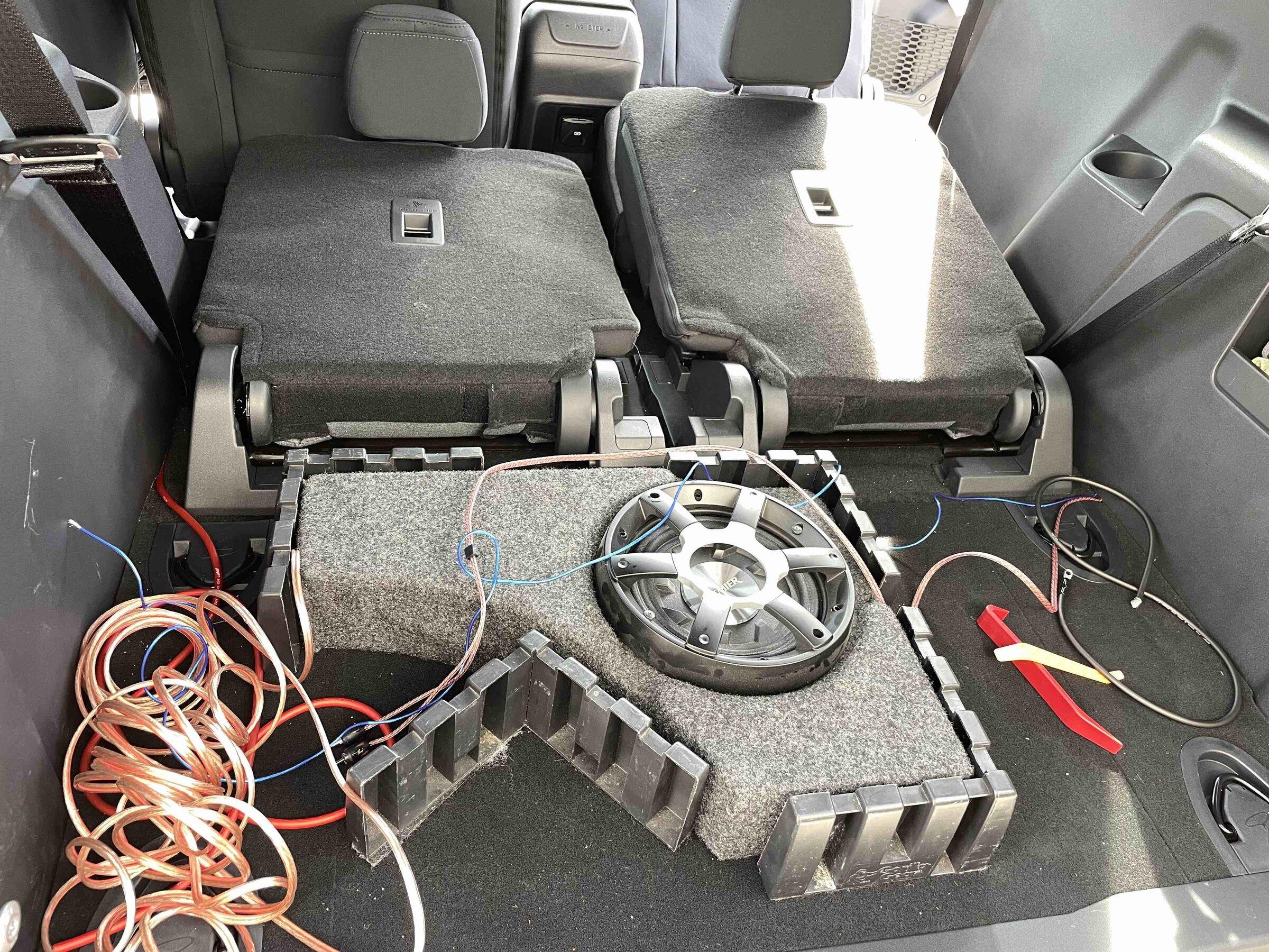 Ford Bronco Ultimate Stereo Upgrade Thread TrunkPreBuild