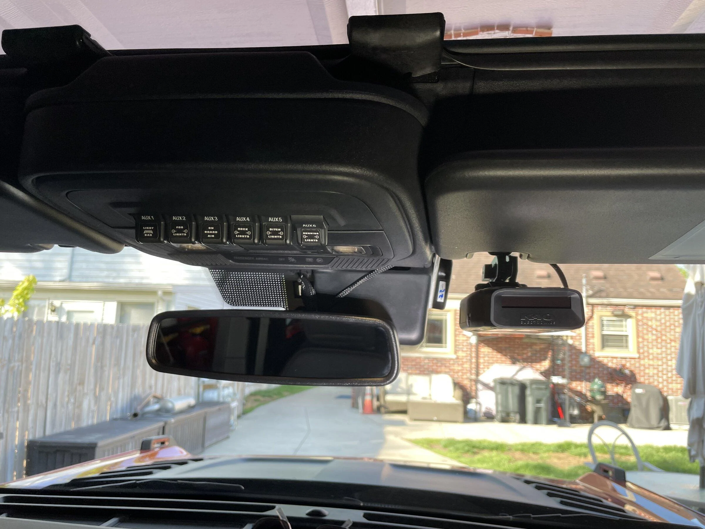 Ford Bronco Clean Radar Detector Install DIY B2DF4528-4EF5-43D7-BAFD-50695E8788B2