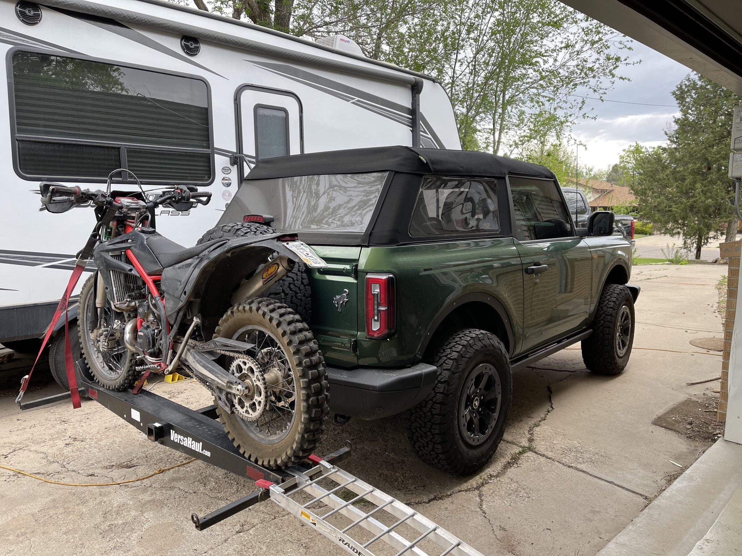 Ford Bronco Not towing but testing the hitch 3FB87CC8-A75E-41BC-923D-90247487A715