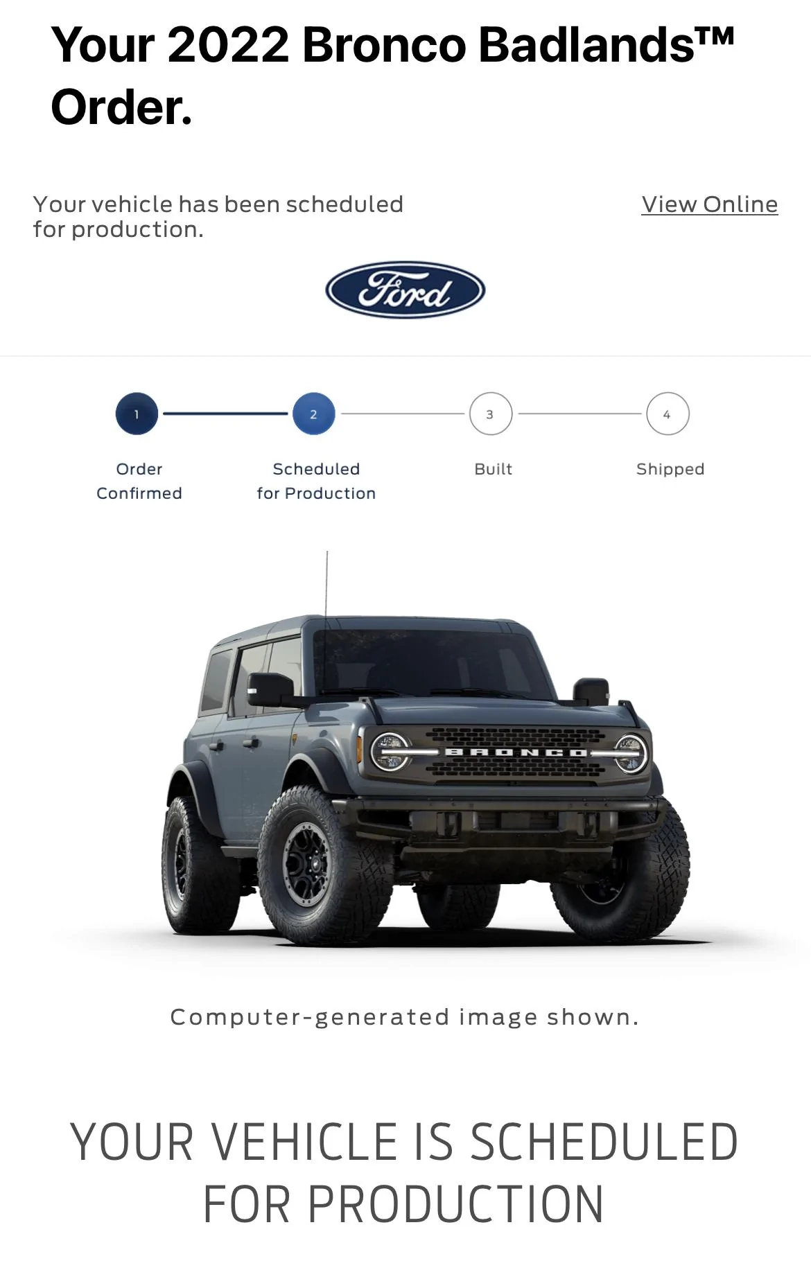 Ford Bronco 06/06/22 Build Week Group 63DFF6C6-A045-4DA2-9B64-893F02E58CDA