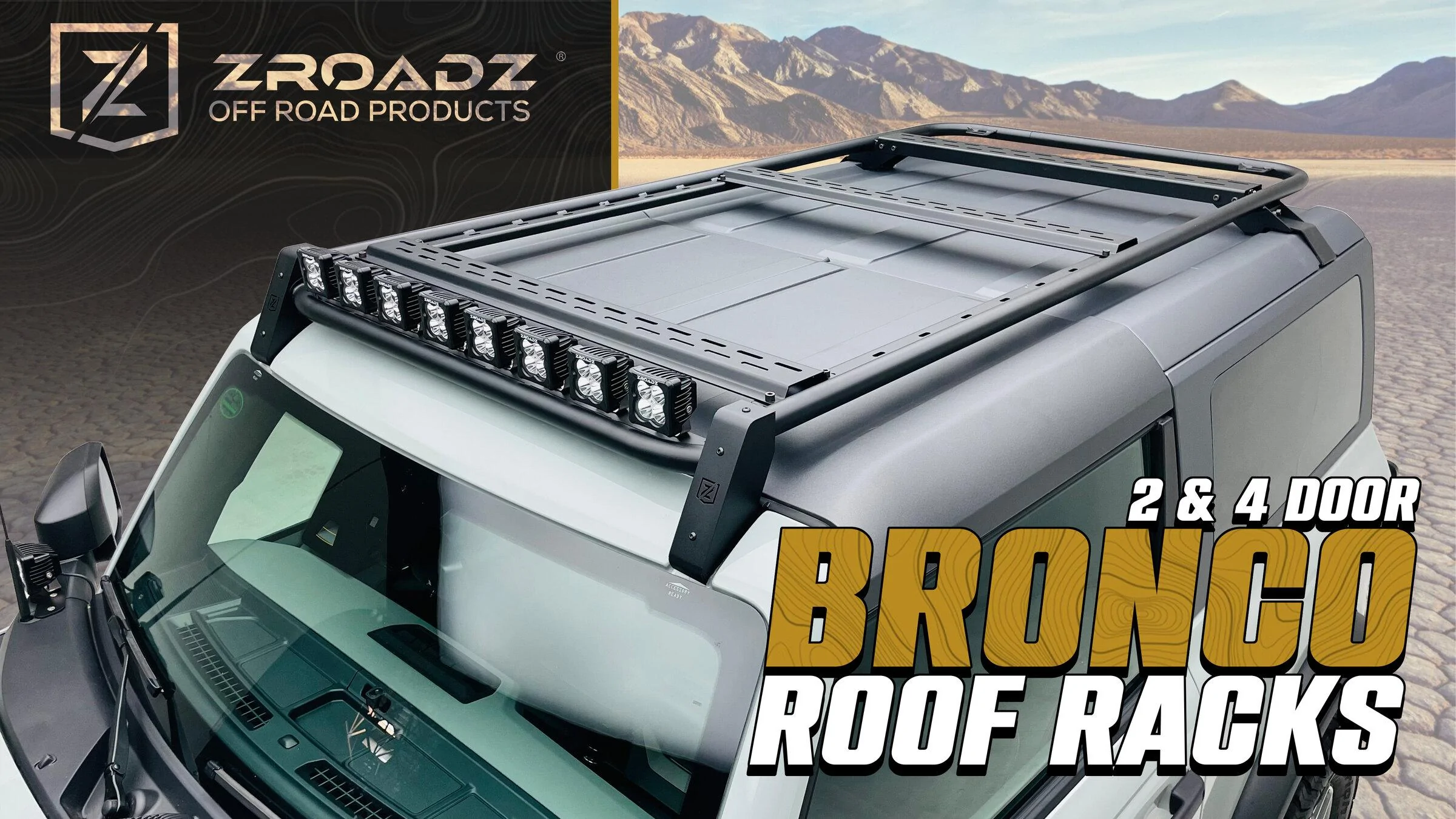 Ford Bronco 2 Door and 4 Door Roof Racks by ZROADZ bronco_roof_racks_thumbnail