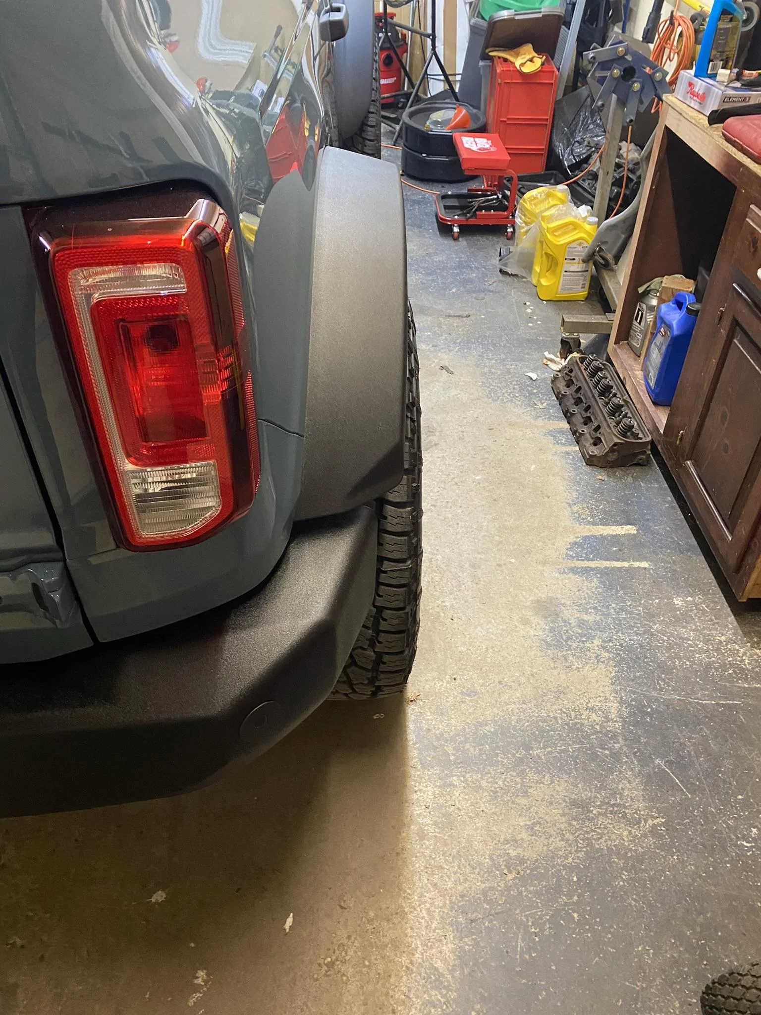 Ford Bronco Show us your installed wheel / tire upgrades here! (Pics) sas flare rear bumper1