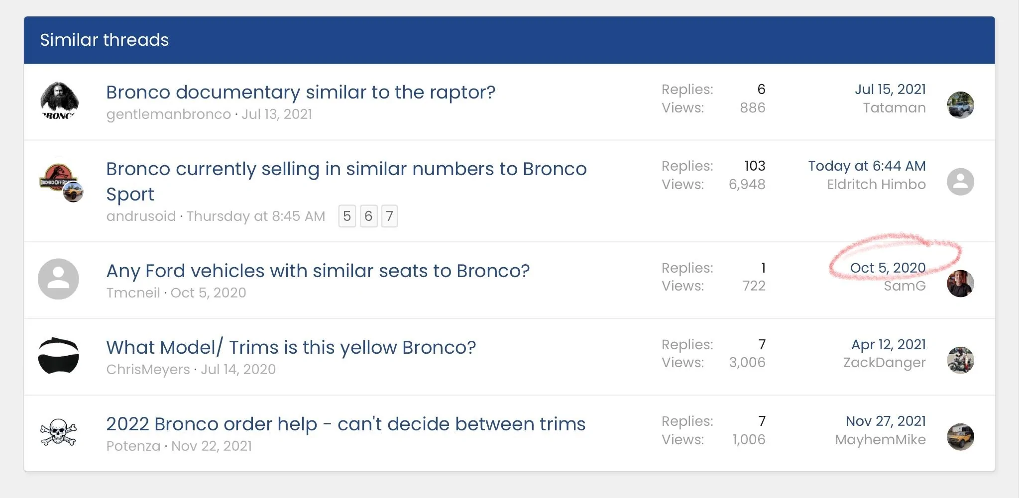 Ford Bronco Bronco trims sounding too similar? A8693D34-DF51-4D44-8B41-A5C0E737744E