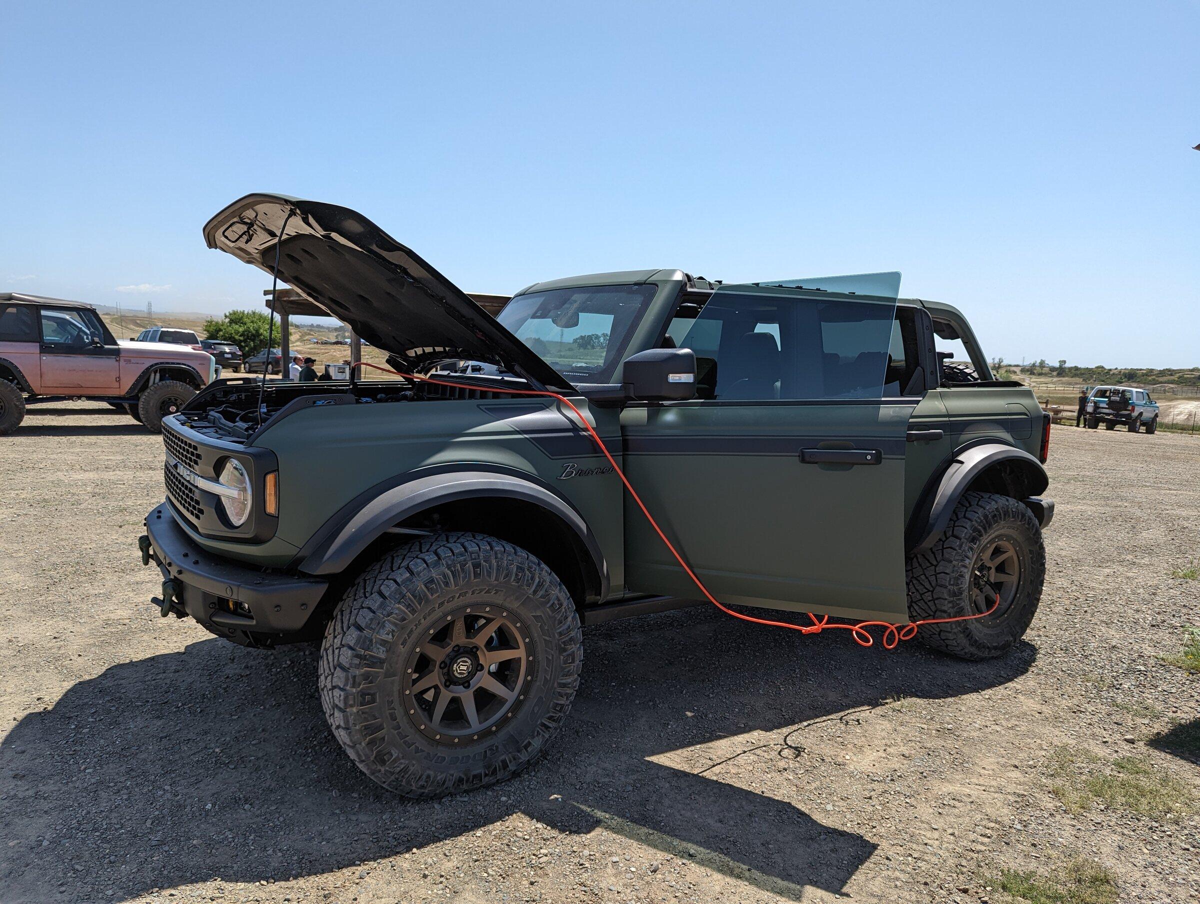 Ford Bronco Show us your installed wheel / tire upgrades here! (Pics) PXL_20220501_192603384