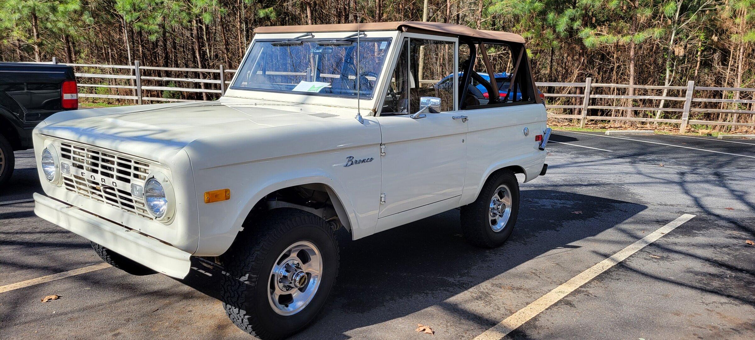 Ford Bronco 1974 Ford Bronco 20220319_105108 (2)