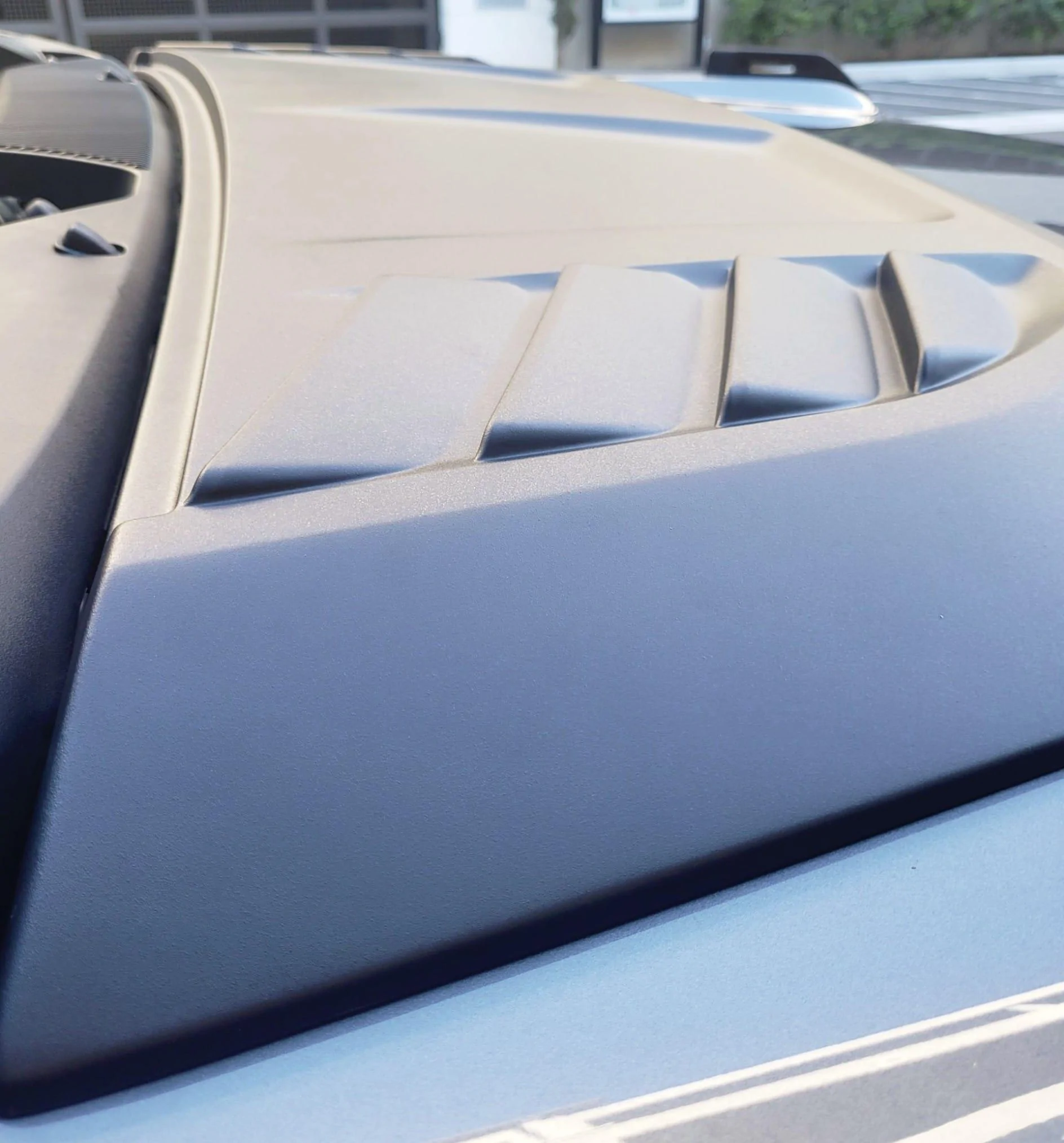 Ford Bronco Carbonized Gray Bronco | RTR Grille, Ford Hood Scoop, Roof Lights, Ditch Lights, Asfir Skids Bronco RTR Grille, Ford Hood Scoop, Roof Lights, Ditch Lights 3