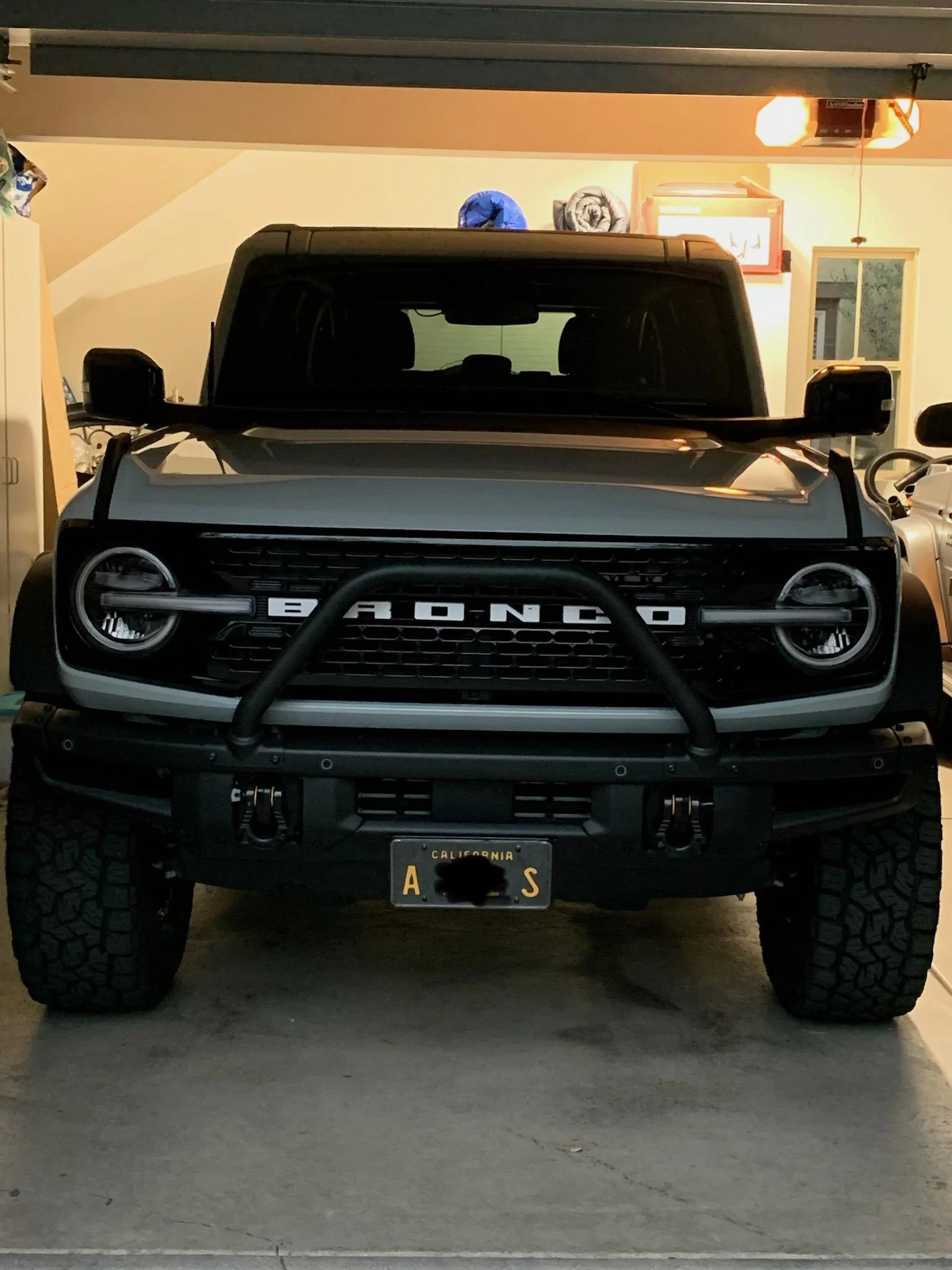 Ford Bronco CA front plate wrap solution D5FC1583-FF6C-41DB-8239-D3A26A050E60