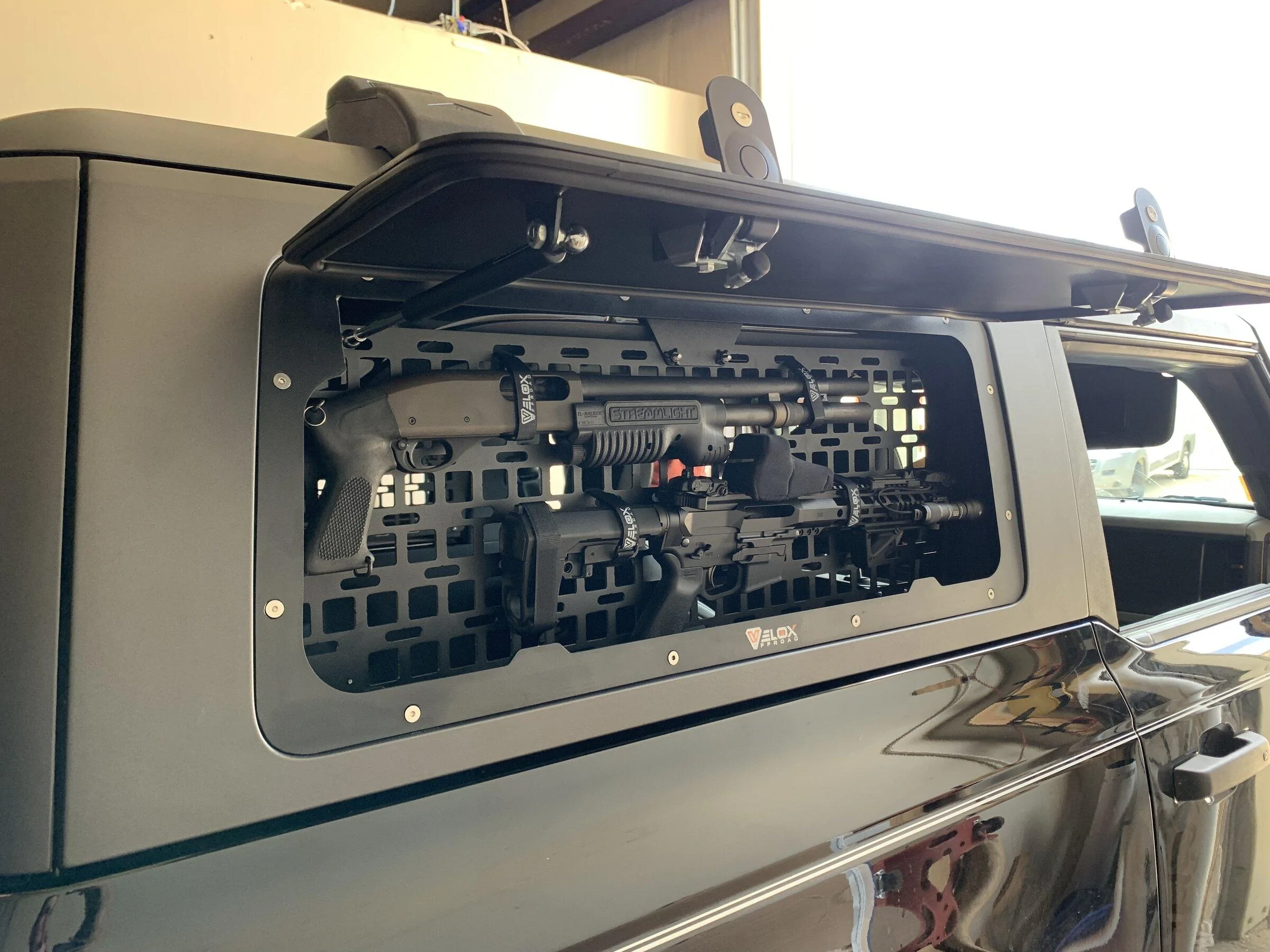 Gullwing and molle panels for hardtop window [Velox Offroad] | Bronco6G ...