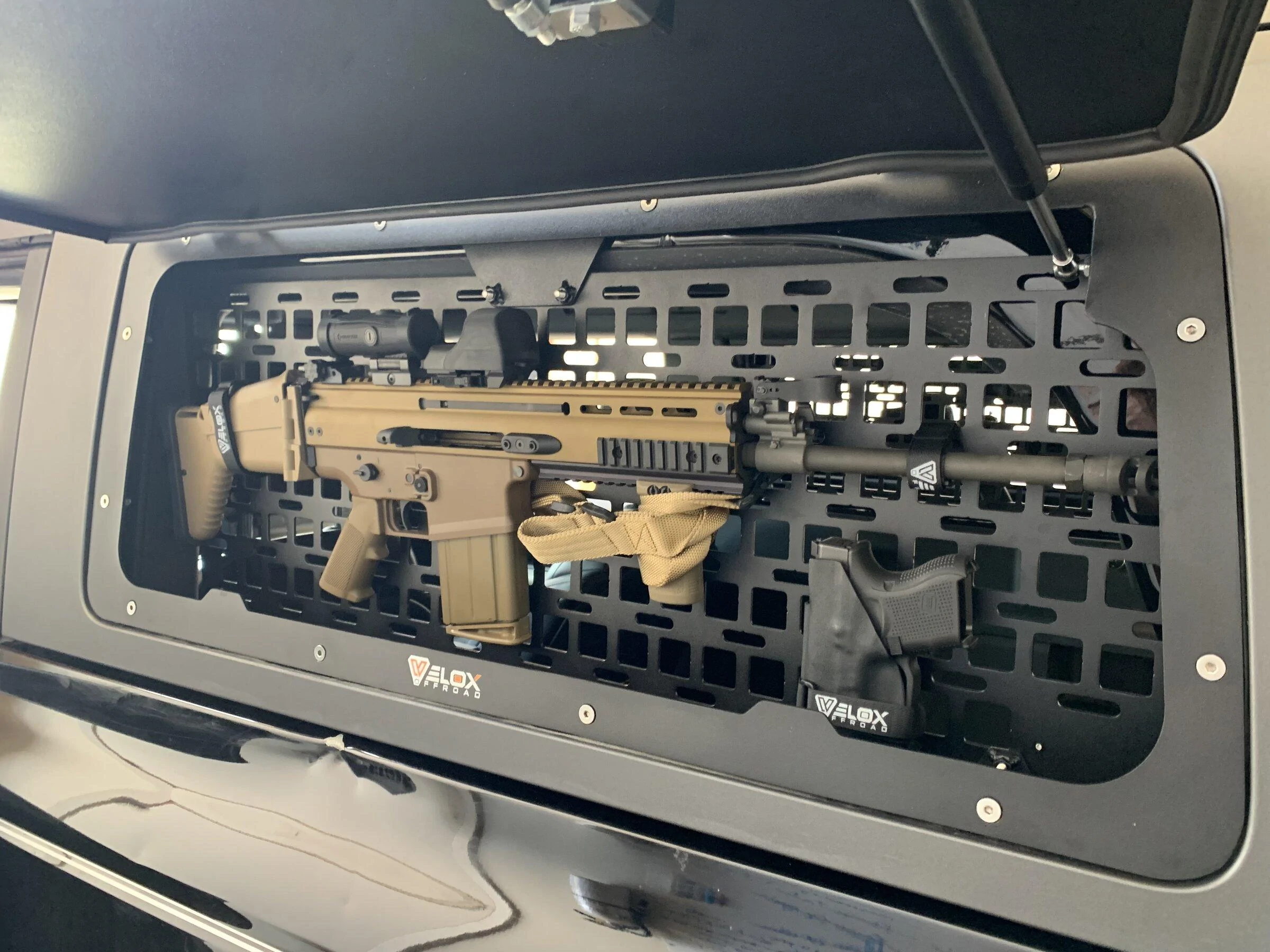 Ford Bronco Gullwing and molle panels for hardtop window [Velox Offroad] 705C55A1-B03C-4299-9E10-E1D4752B4D73