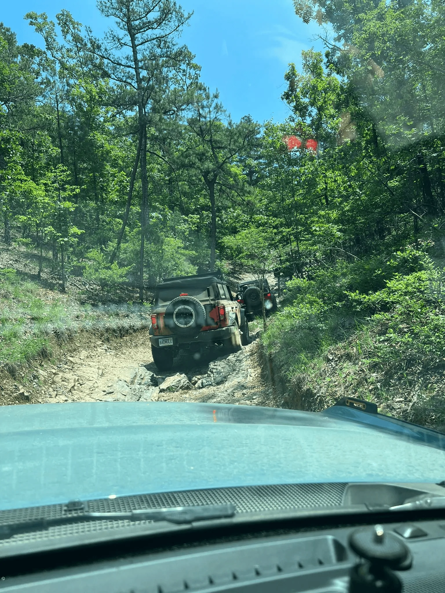 Ford Bronco 3 Broncos tackle the Fun Run 2022 at Hot Springs Off Road Park 1652790006379
