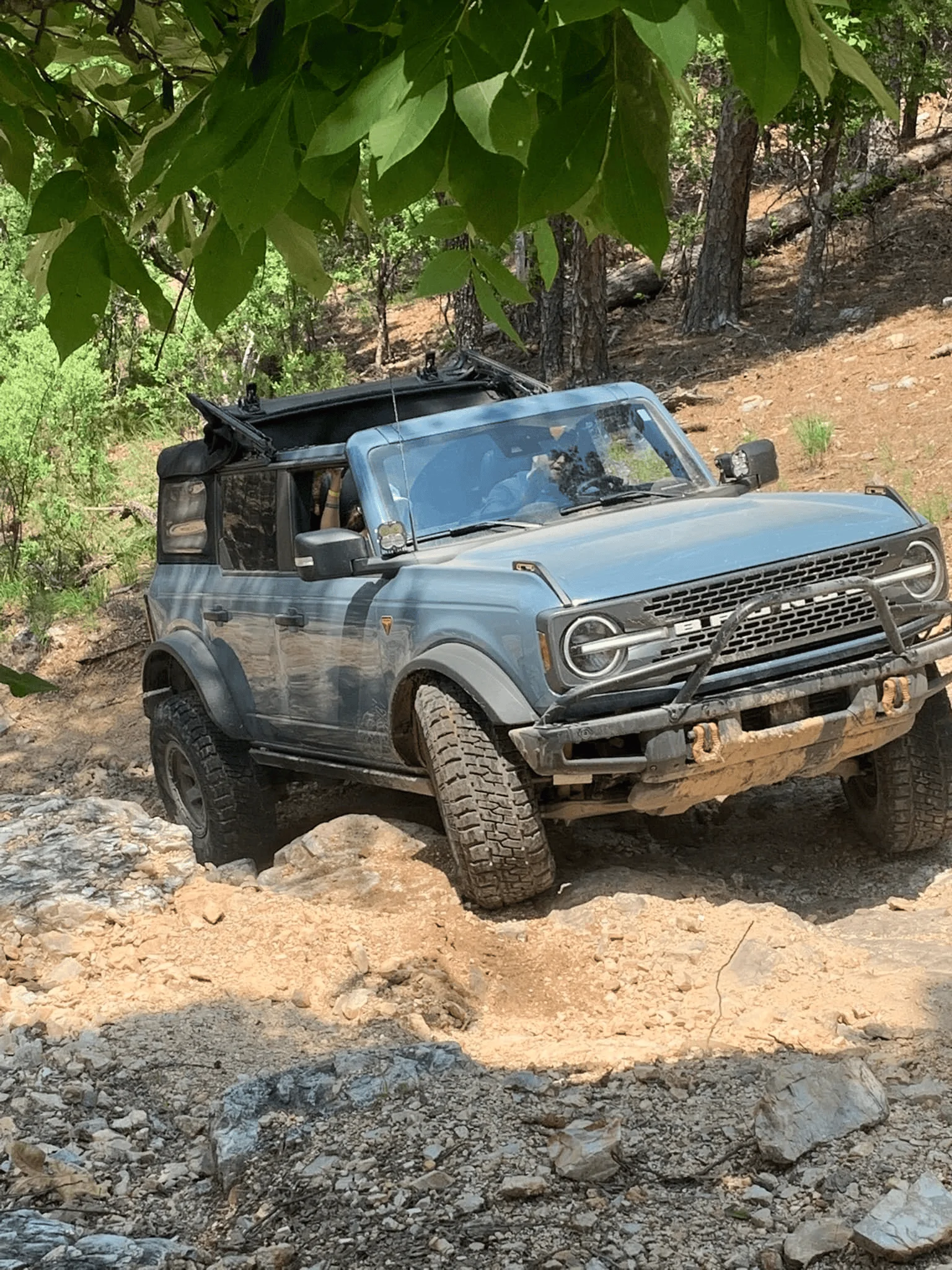 Ford Bronco 3 Broncos tackle the Fun Run 2022 at Hot Springs Off Road Park 1652790086314