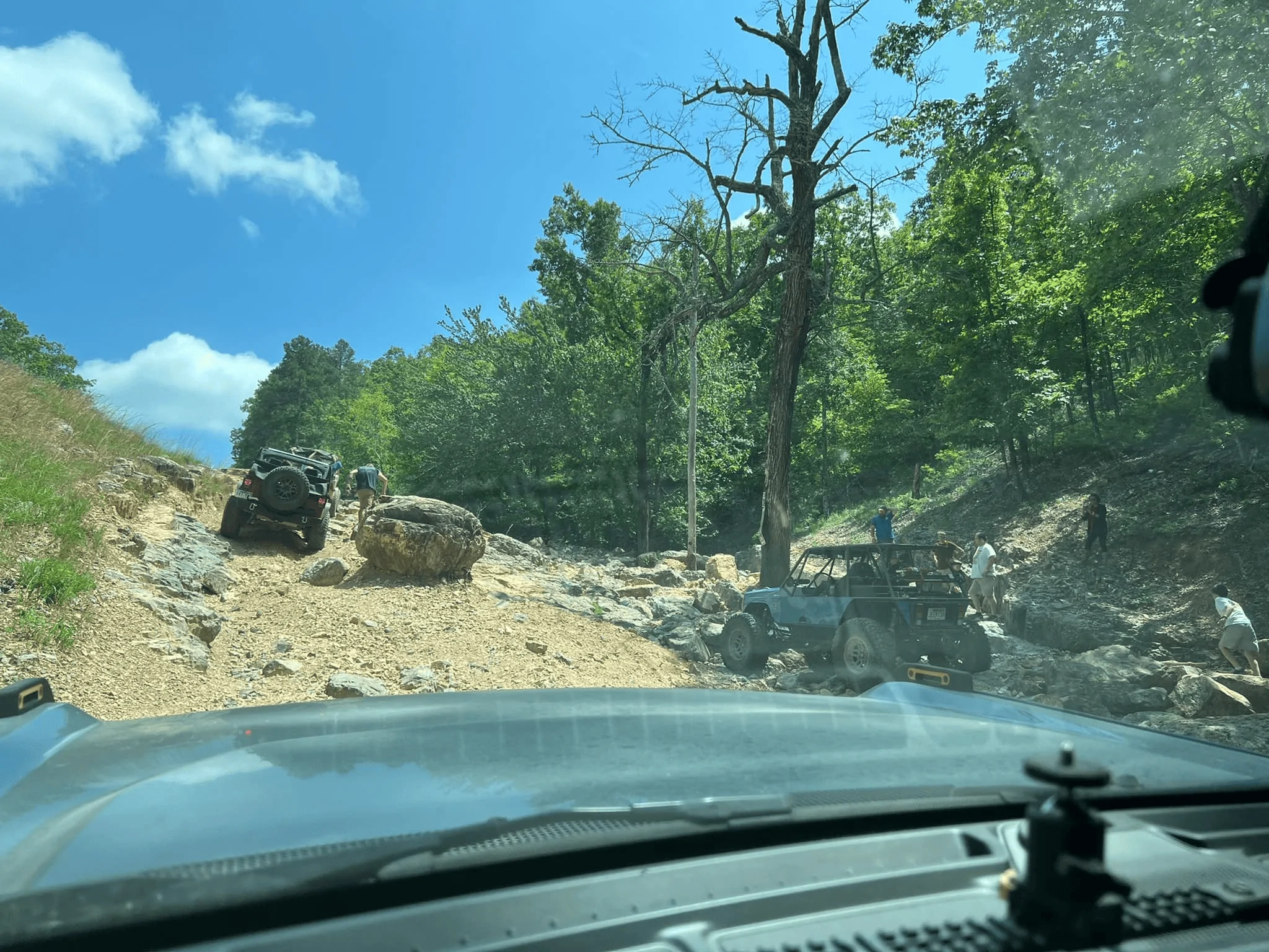 Ford Bronco 3 Broncos tackle the Fun Run 2022 at Hot Springs Off Road Park 1652790459773