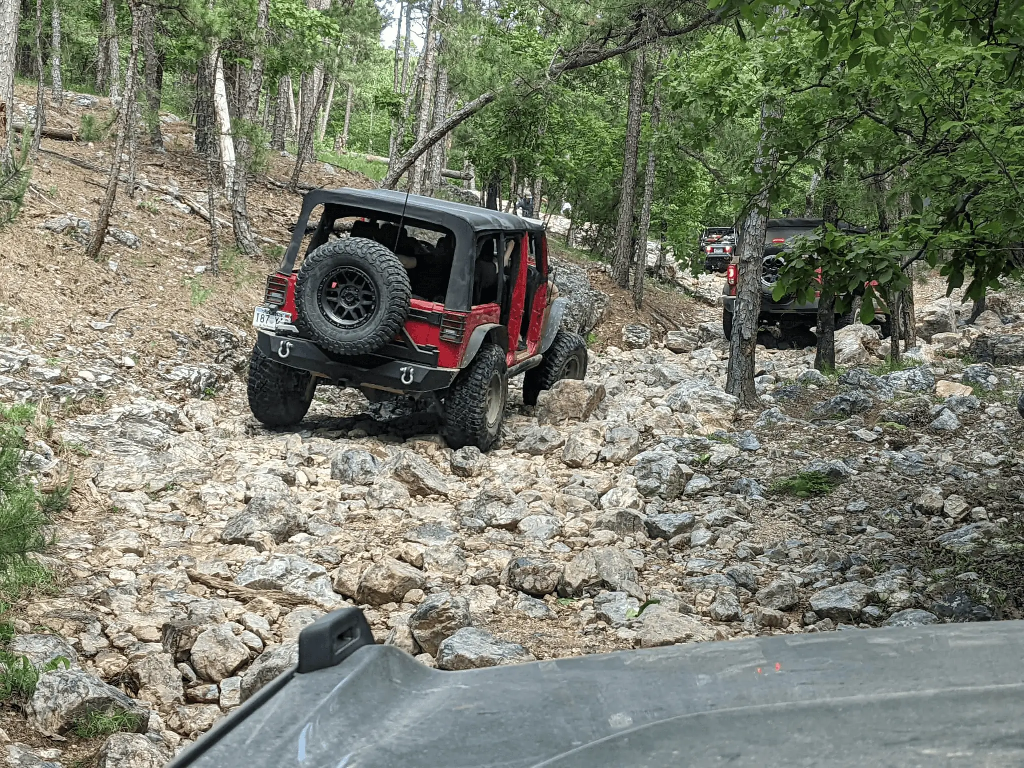 Ford Bronco 3 Broncos tackle the Fun Run 2022 at Hot Springs Off Road Park 1652790777115