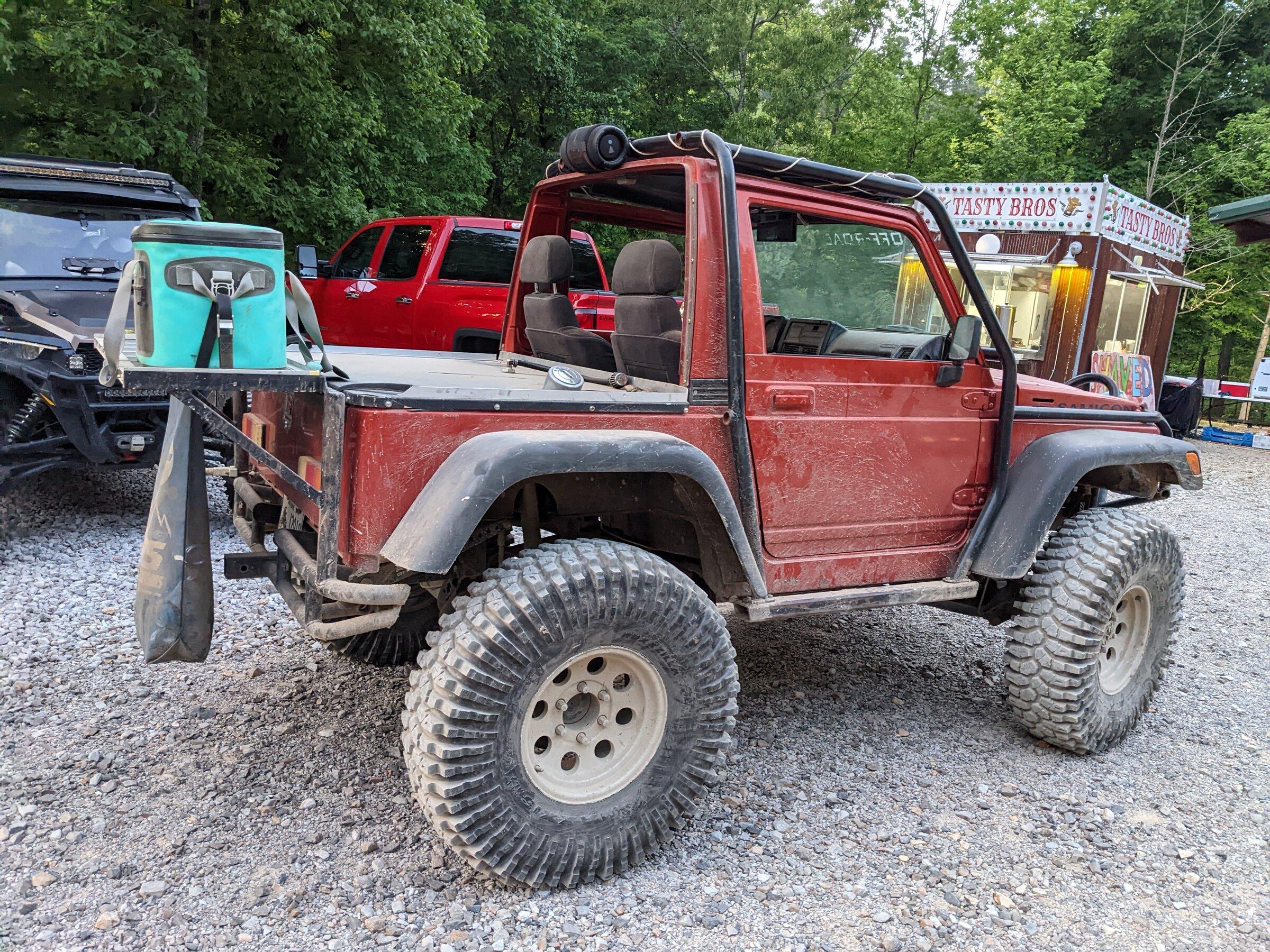 Ford Bronco 3 Broncos tackle the Fun Run 2022 at Hot Springs Off Road Park PXL_20220515_010152615