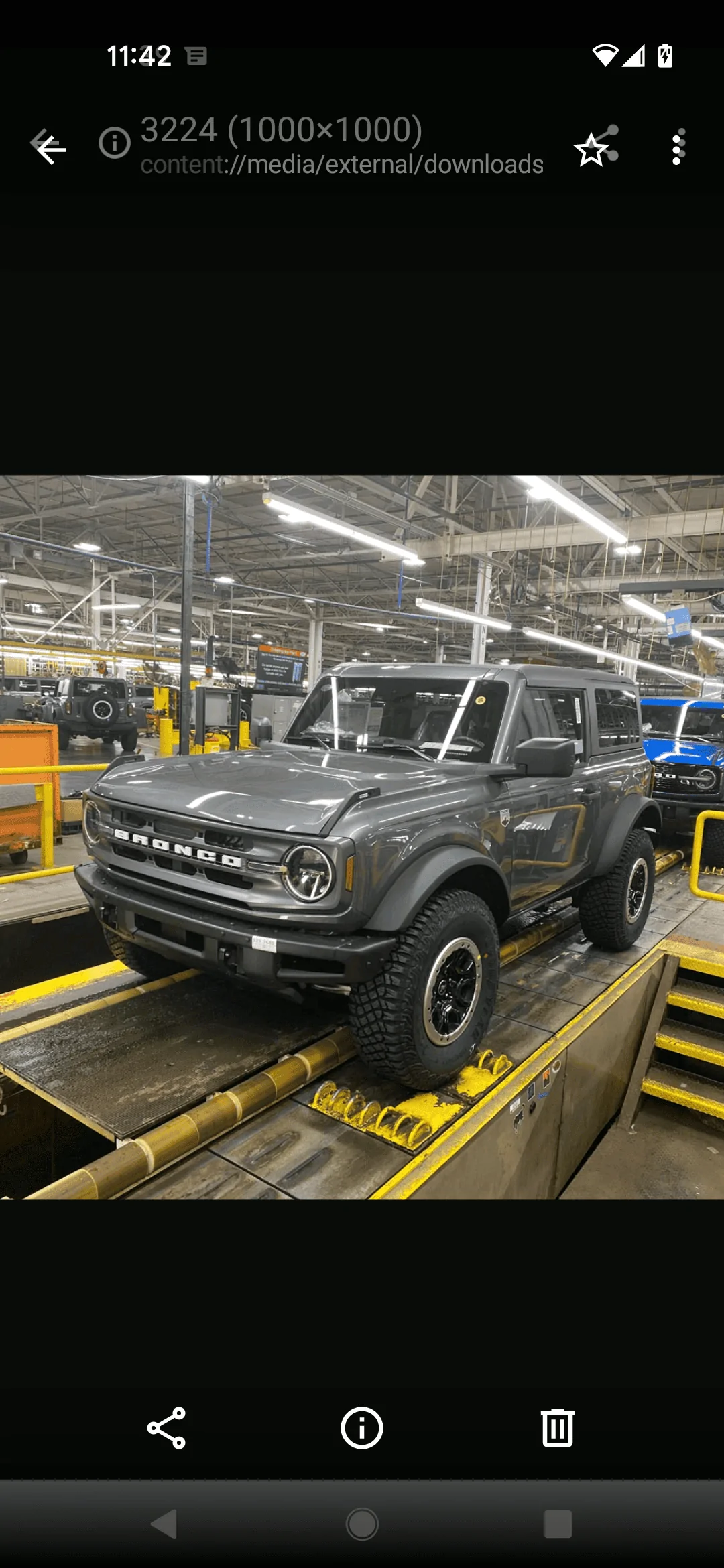 Ford Bronco 5/9 Build Week group. (ManSquatch Week) Screenshot_20220517-114246