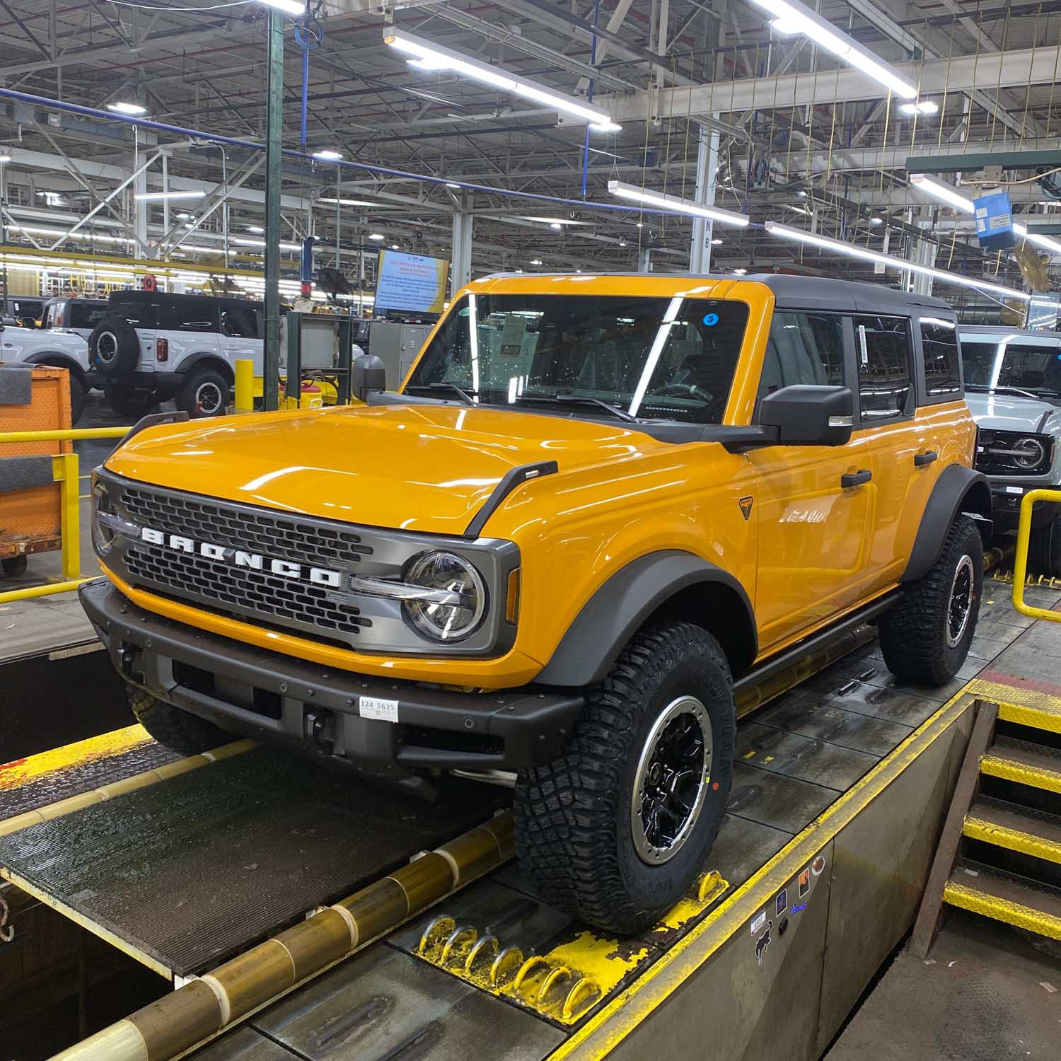 Ford Bronco 5/2/22 Build Week Group babypic