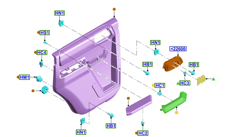 Ford Bronco Colored door net replacement? 1652892862593
