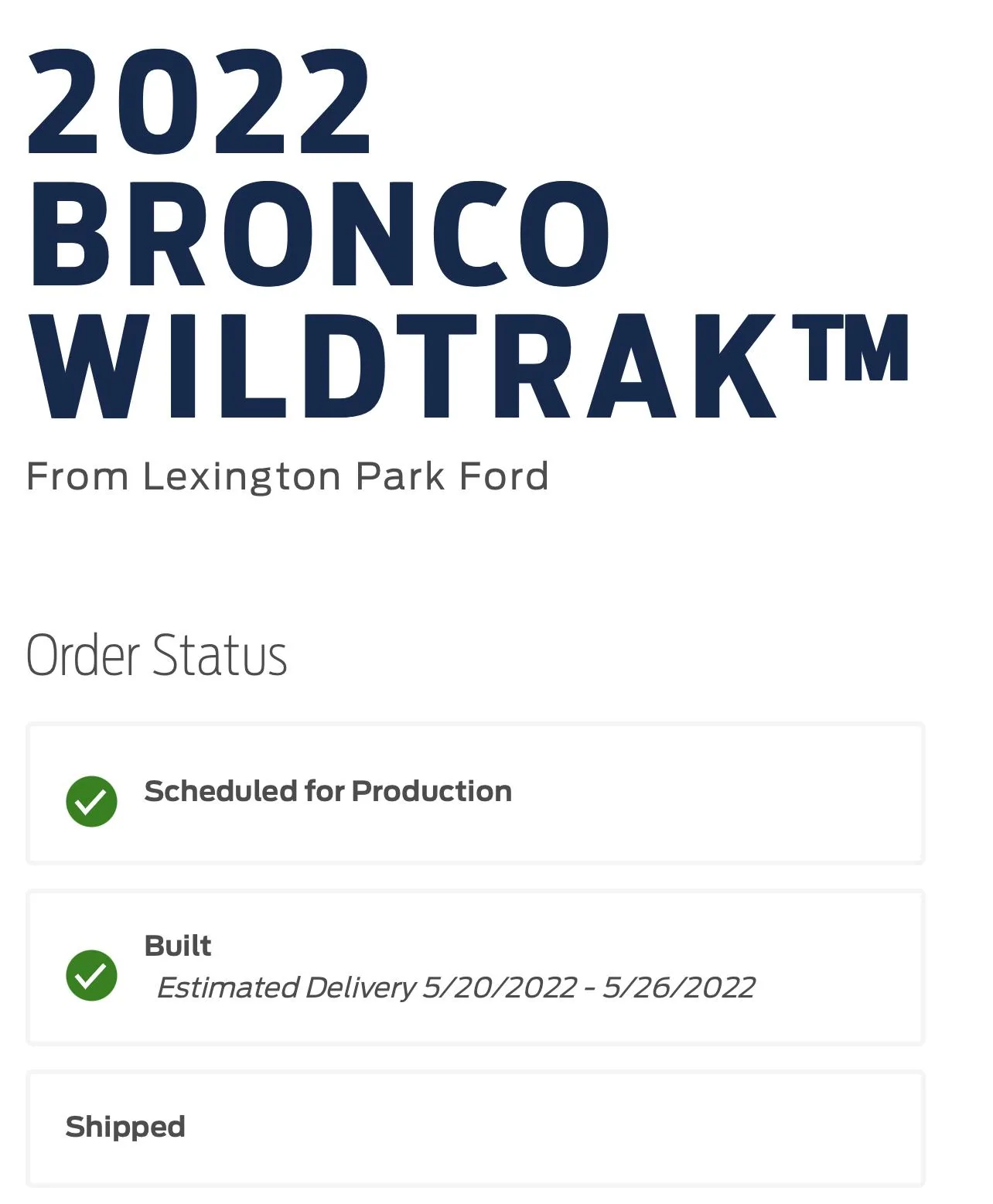 Ford Bronco Convoy Hold Check-in/Tracker - Spreadsheet added. 7944ACE3-D520-4E77-B0B5-8F0E74C29C62