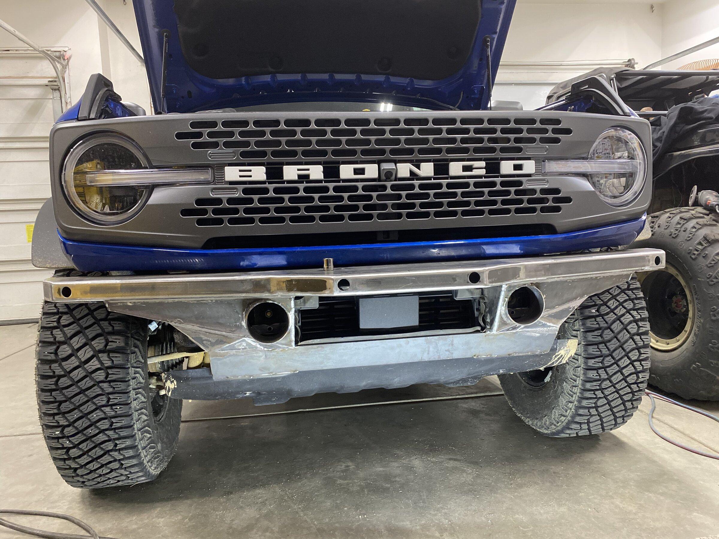 Ford Bronco My custom Bronco front bumper build tempImage9viHcO