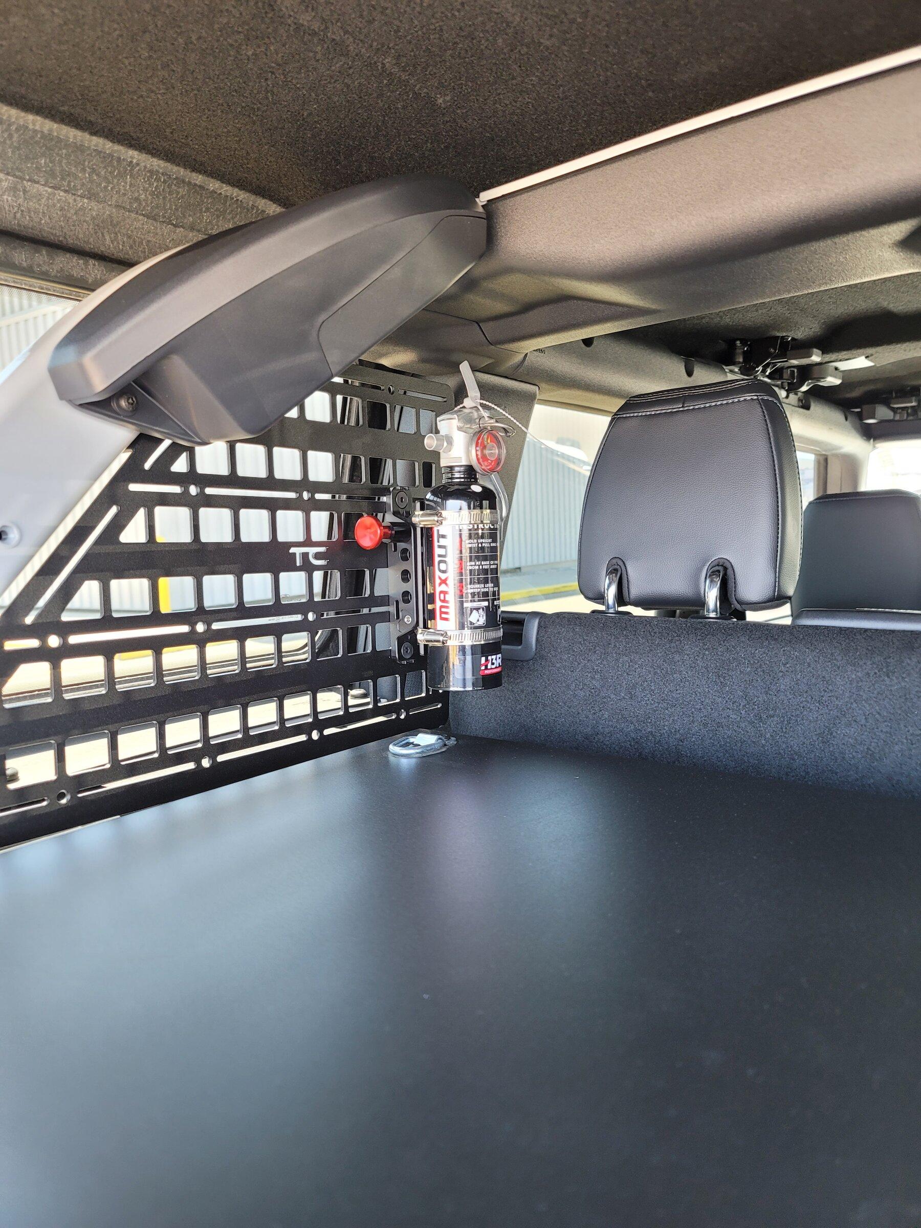 Ford Bronco Fire Extinguisher Mounted Pics - Post Em! 20220509_132724