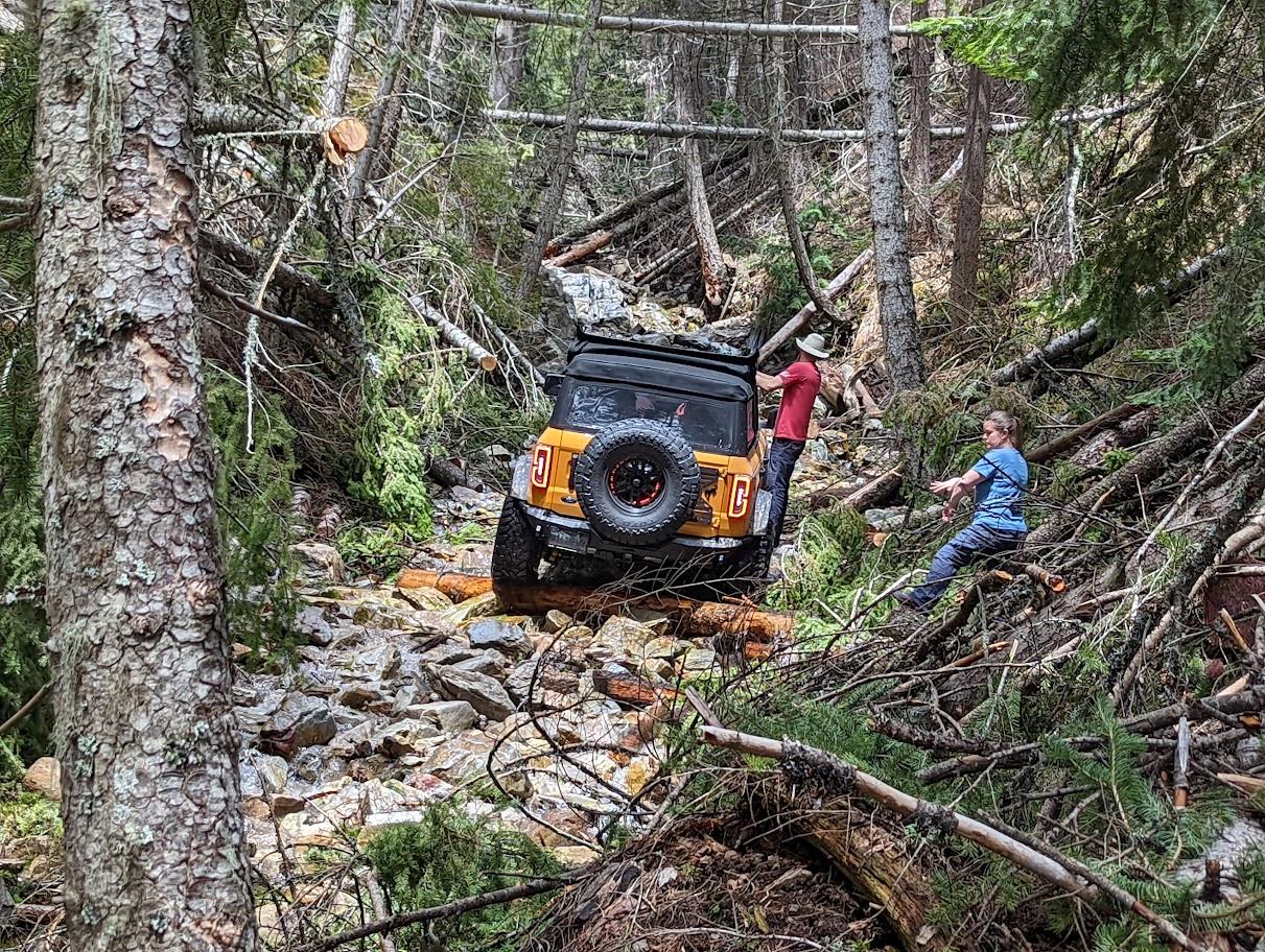 Ford Bronco Two Broncos and a Jeep Run Compressor Trail PXL_20220515_202057474